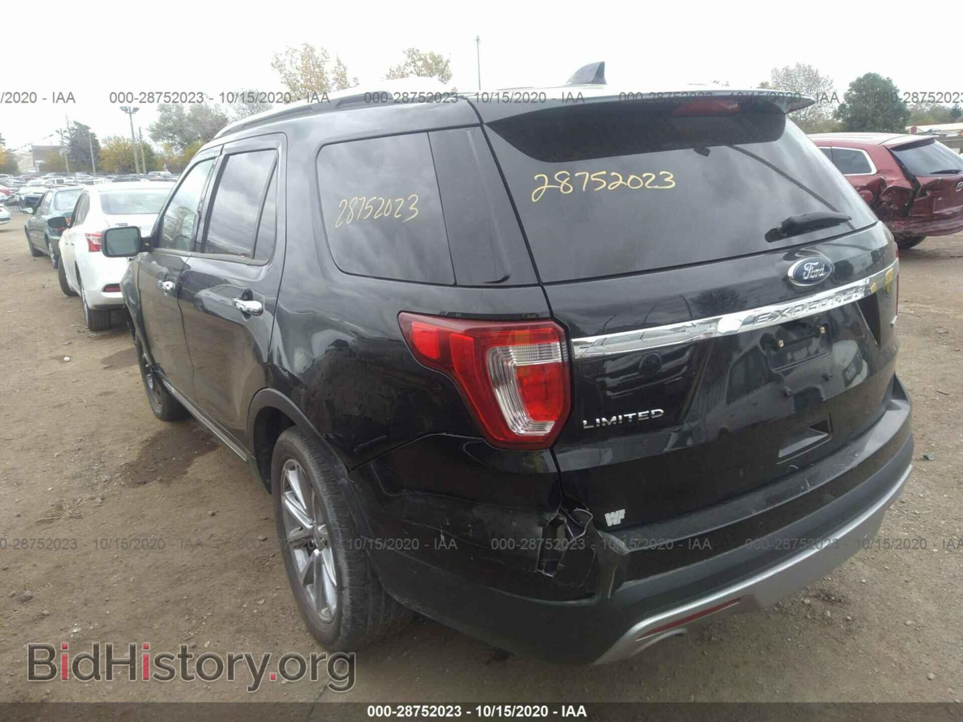 2016 FORD EXPLORER - VIN: 1FM5K8F85GGB10213 - Фото 3