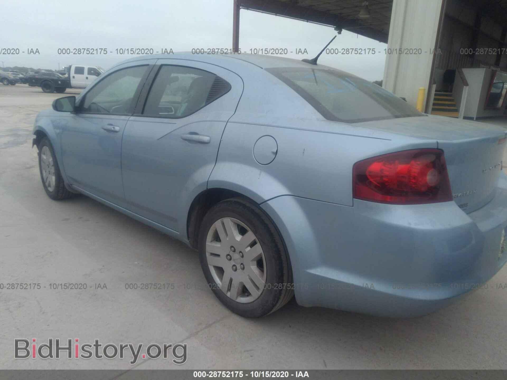 2013 DODGE AVENGER - VIN: 1C3CDZAB0DN628966 - Фото 3
