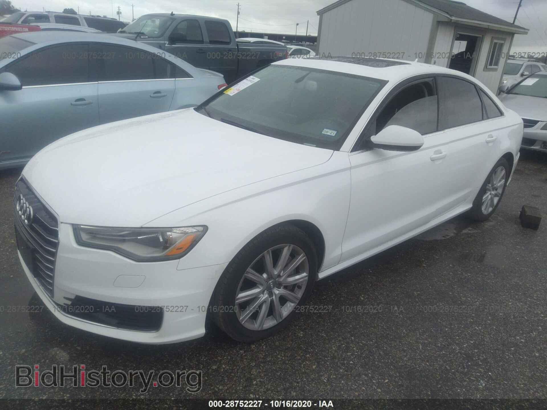 2016 AUDI A6 - VIN: WAUCFAFC7GN068437 - Фото 2