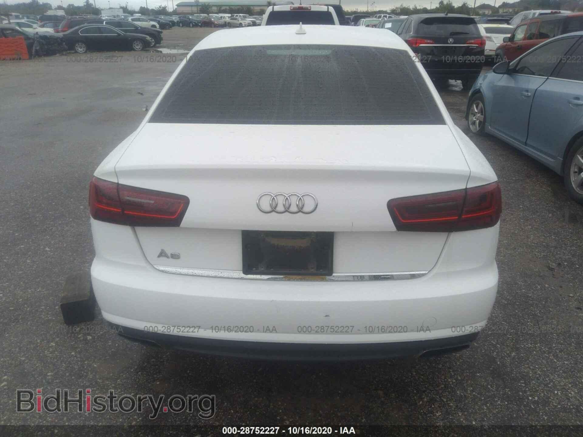 2016 AUDI A6 - VIN: WAUCFAFC7GN068437 - Фото 6