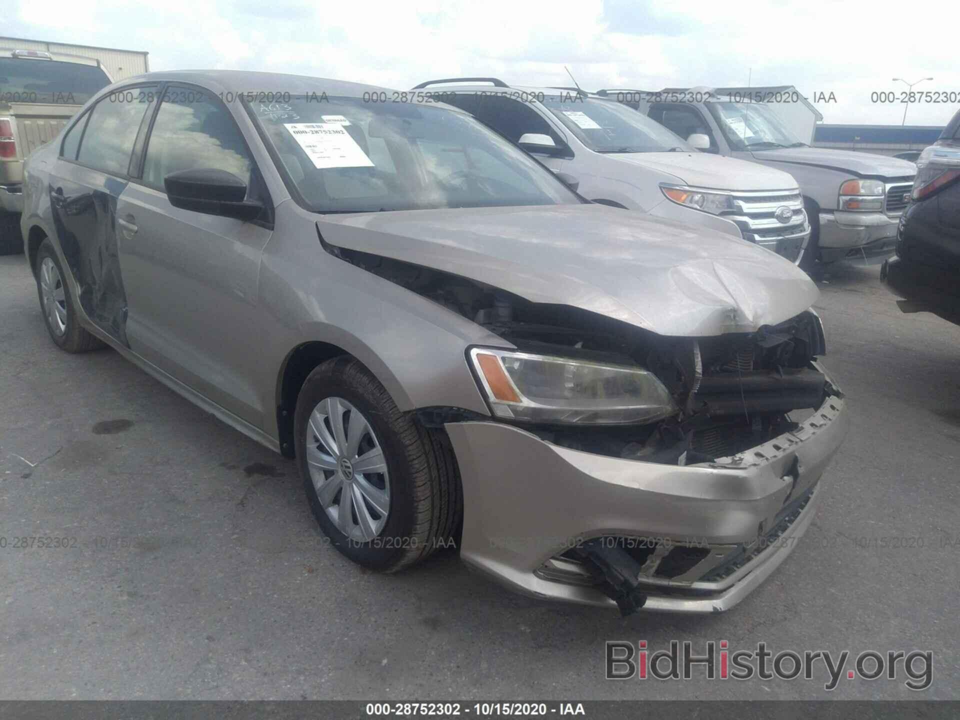 Photo 3VW2K7AJ2FM254850 - VOLKSWAGEN JETTA SEDAN 2015