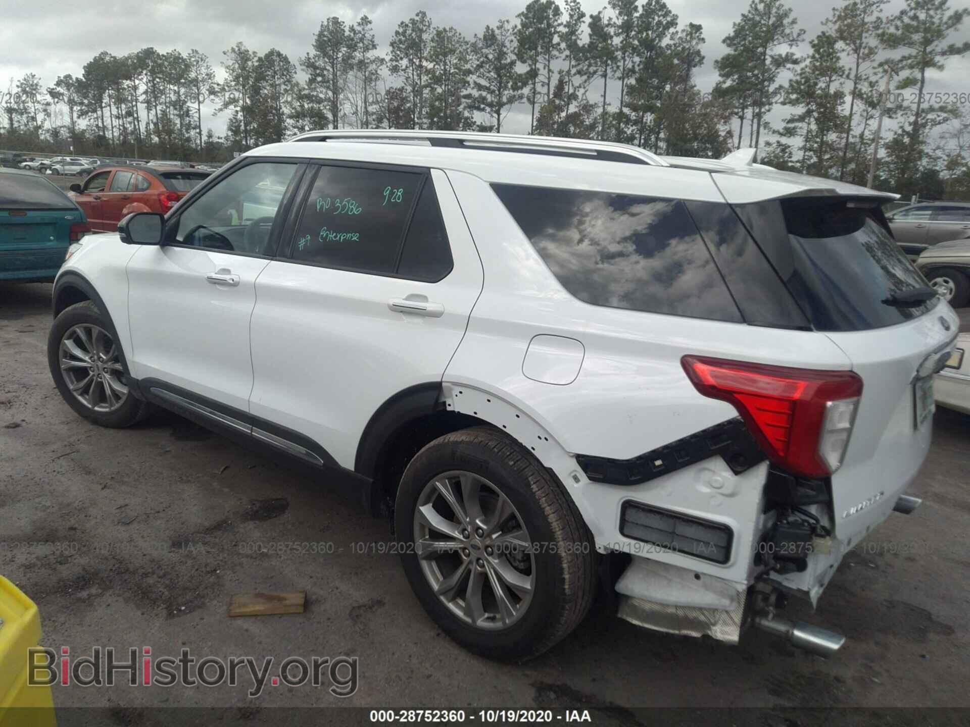 2020 FORD EXPLORER - VIN: 1FMSK7FH8LGC00561 - Фото 3