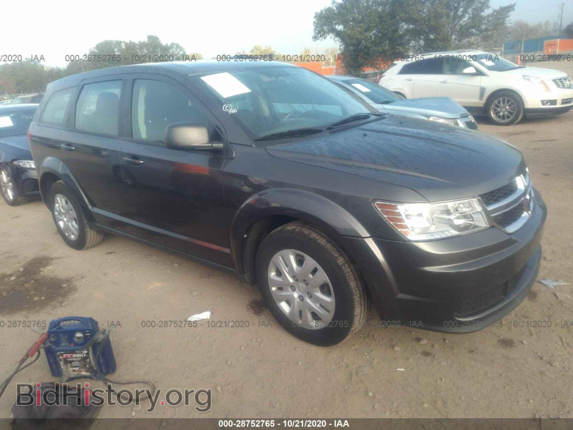Photo 3C4PDCAB9ET163597 - DODGE JOURNEY 2014