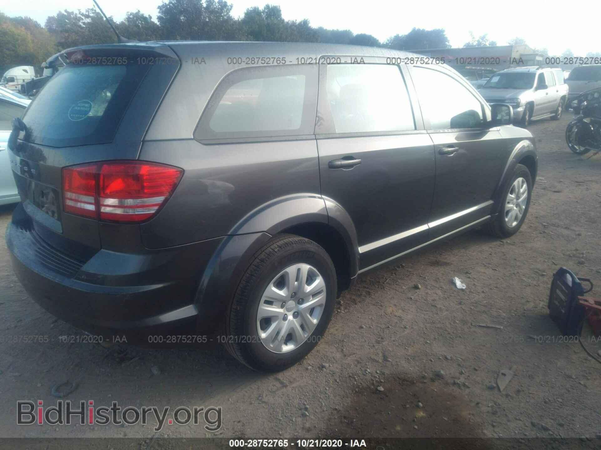 2014 DODGE JOURNEY - VIN: 3C4PDCAB9ET163597 - Фото 4