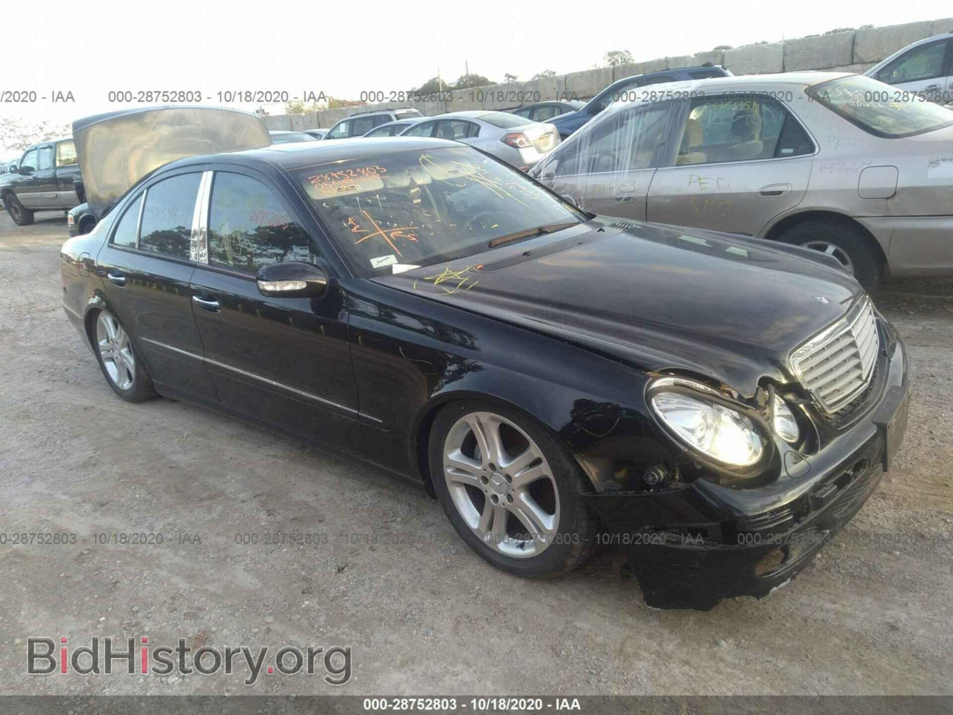 Фотография WDBUF70JX5A672309 - MERCEDES-BENZ E-CLASS 2005
