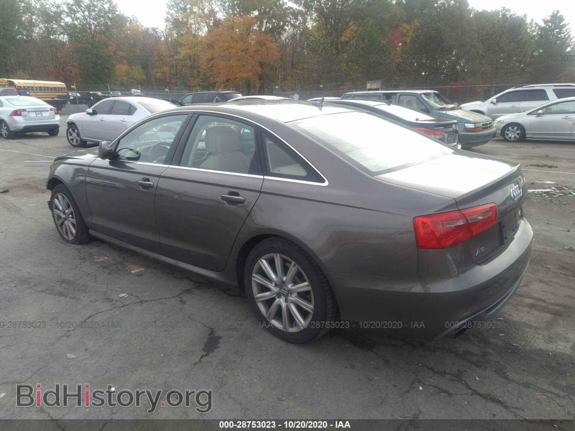 2013 AUDI A6 - VIN: WAUHGBFC6DN064786 - Фото 3