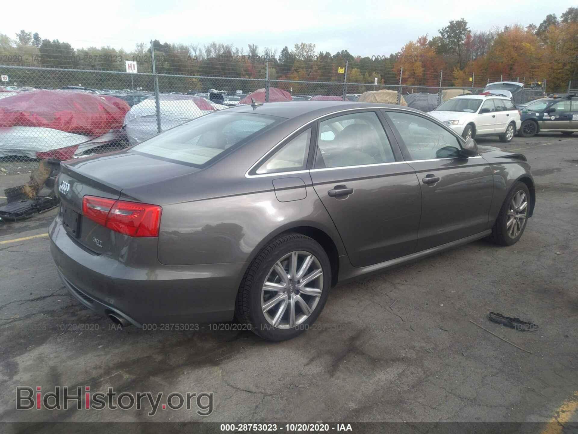 2013 AUDI A6 - VIN: WAUHGBFC6DN064786 - Фото 4