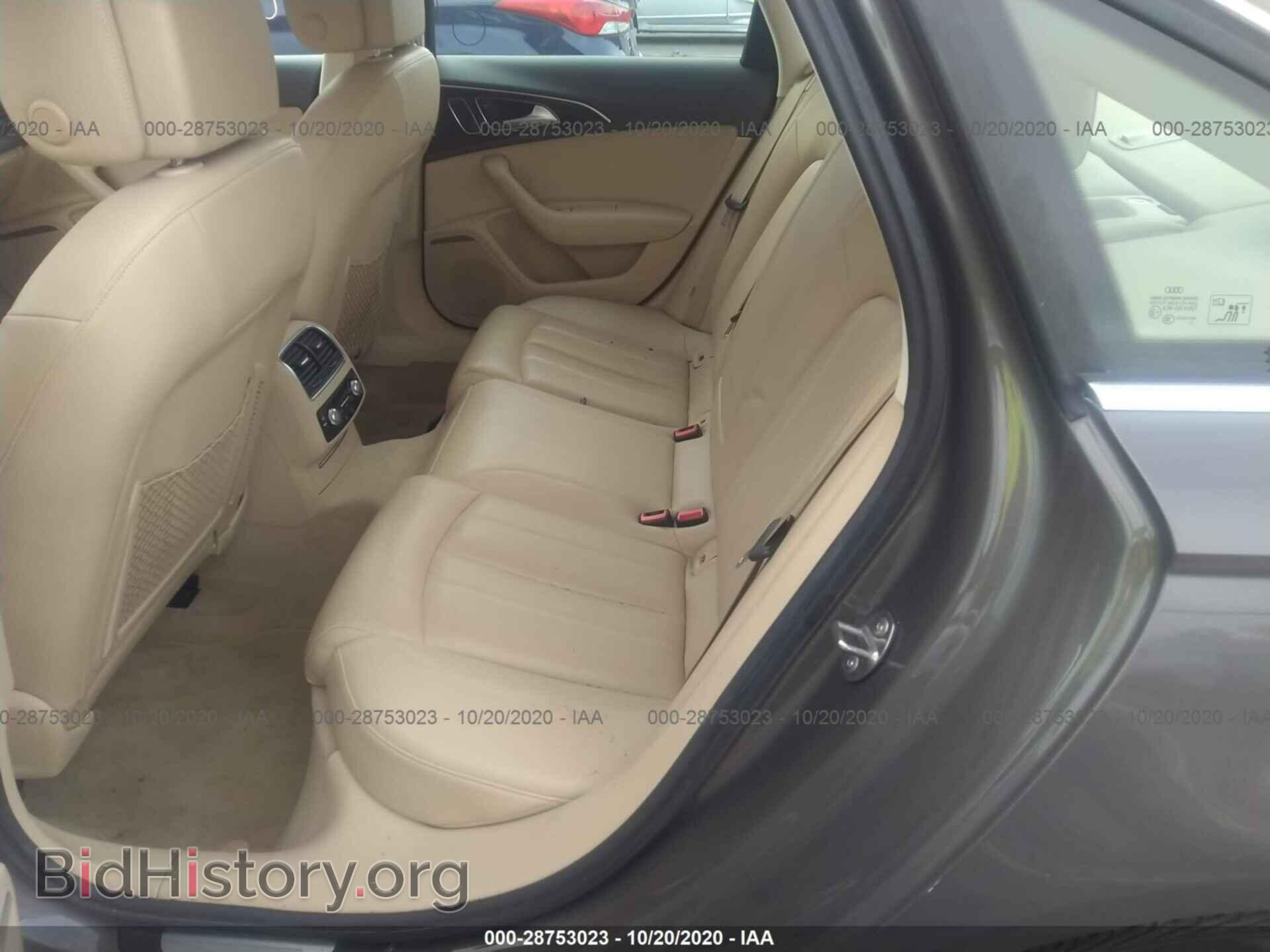 2013 AUDI A6 - VIN: WAUHGBFC6DN064786 - Фото 8