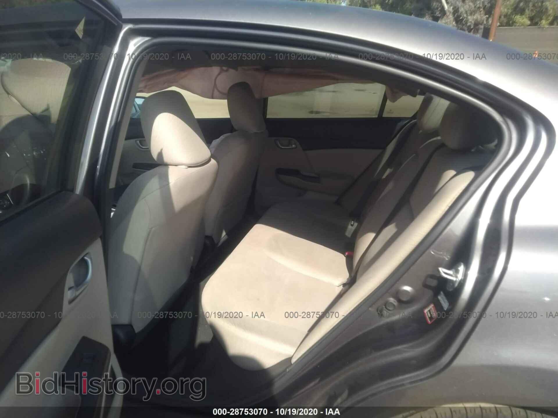 2013 HONDA CIVIC SDN - VIN: 19XFB2F50DE257319 - Фото 8