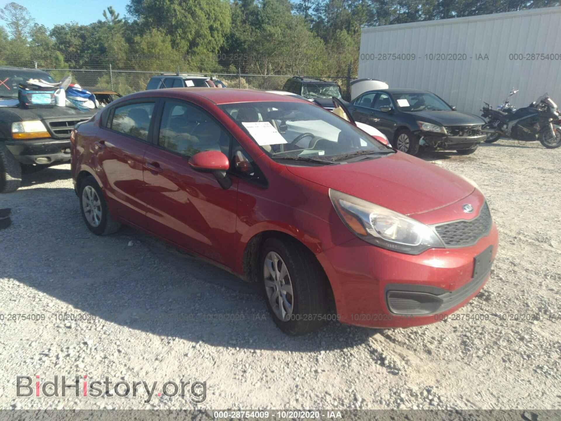Фотография KNADM4A35F6453183 - KIA RIO 2015