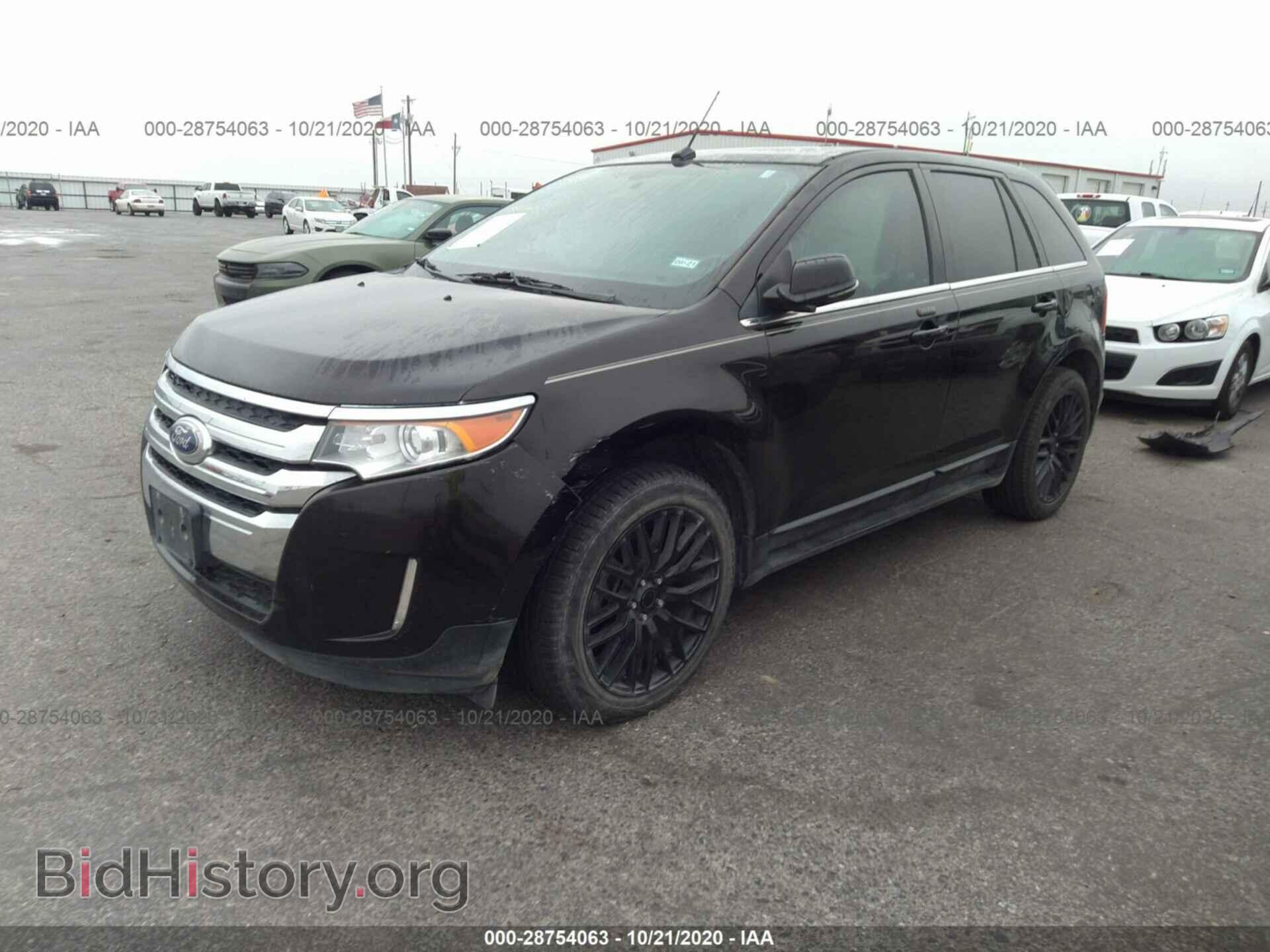 2014 FORD EDGE - VIN: 2FMDK3K96EBB00131 - Фото 2