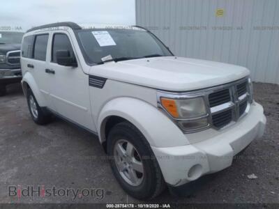 2008 Dodge NITRO SXT, white — VIN 1D8GT28K28W286824, IAAI