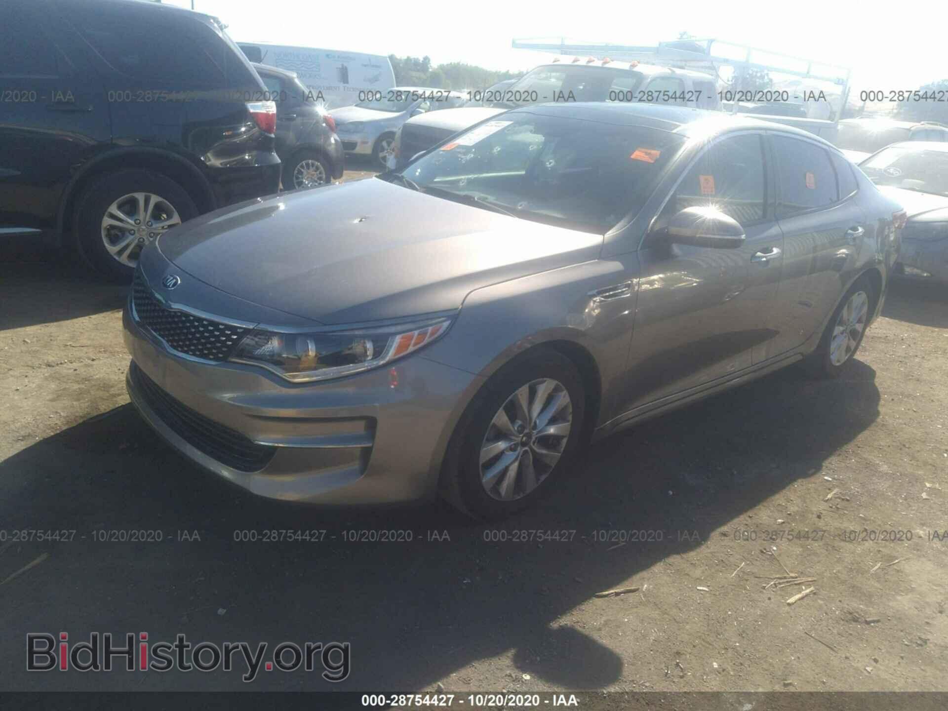 2016 KIA OPTIMA - VIN: 5XXGU4L3XGG057721 - Photo 2