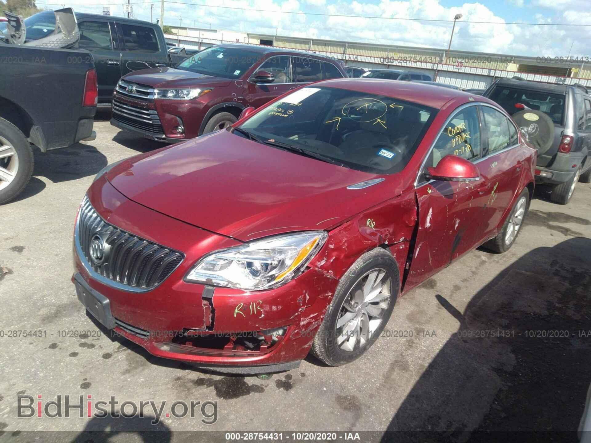 2014 BUICK REGAL - VIN: 2G4GK5EX0E9319449 - Фото 2
