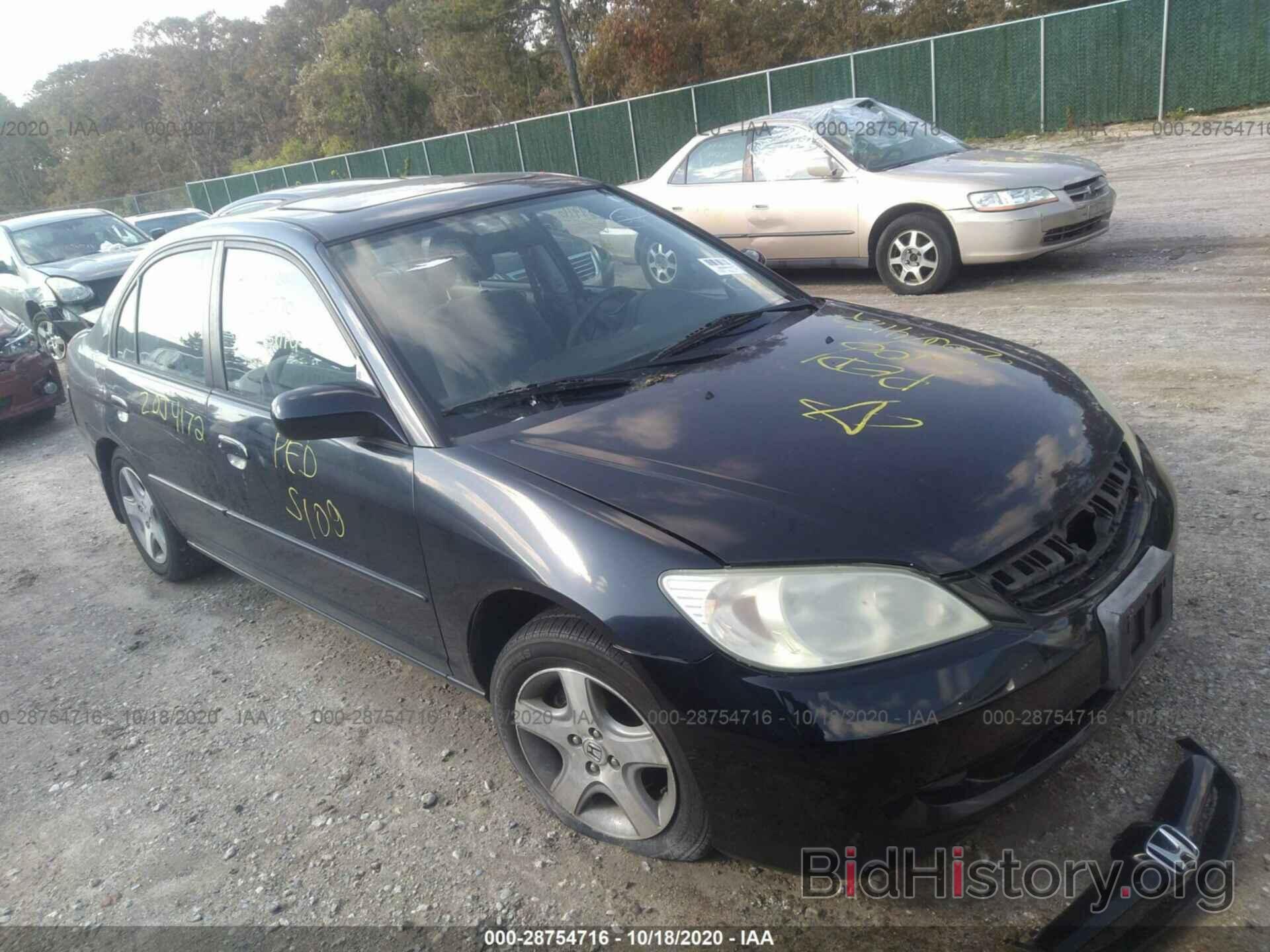 Photo 2HGES26784H631372 - HONDA CIVIC 2004