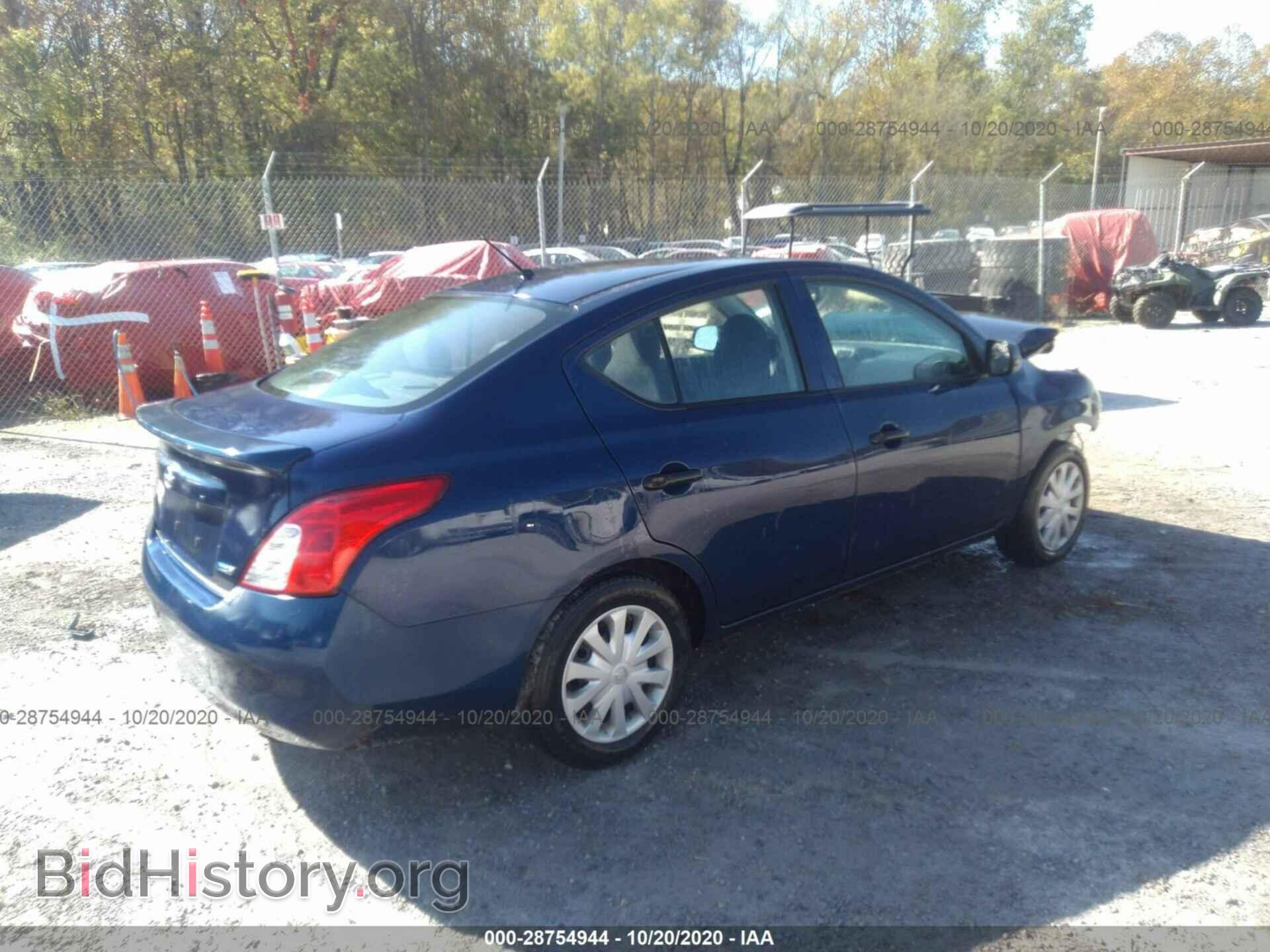 2012 NISSAN VERSA - VIN: 3N1CN7AP5CL858819 - Фото 4