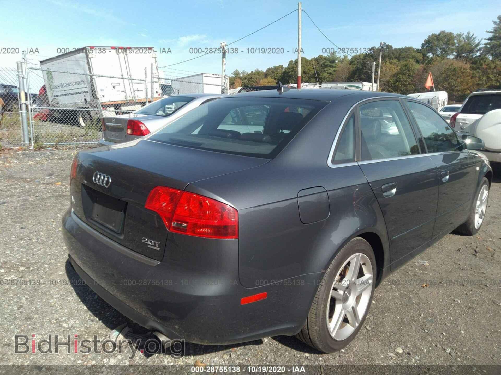 2007 AUDI A4 - VIN: WAUDF78E07A207305 - Photo 4