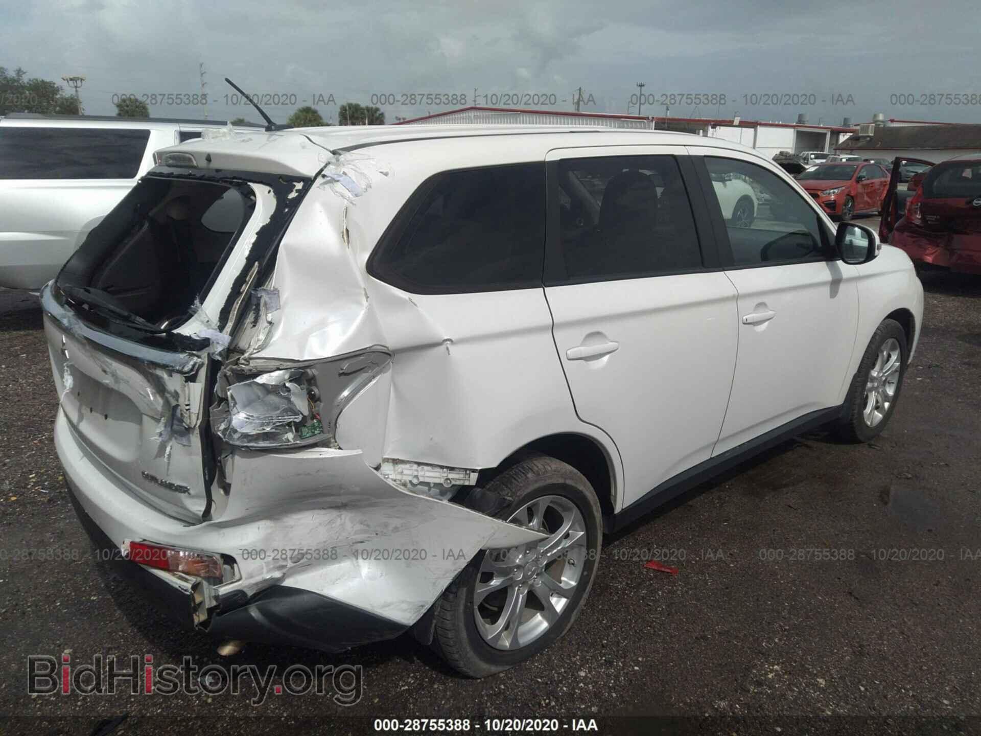 2014 MITSUBISHI OUTLANDER - VIN: JA4AD3A37EZ004384 - Фото 4