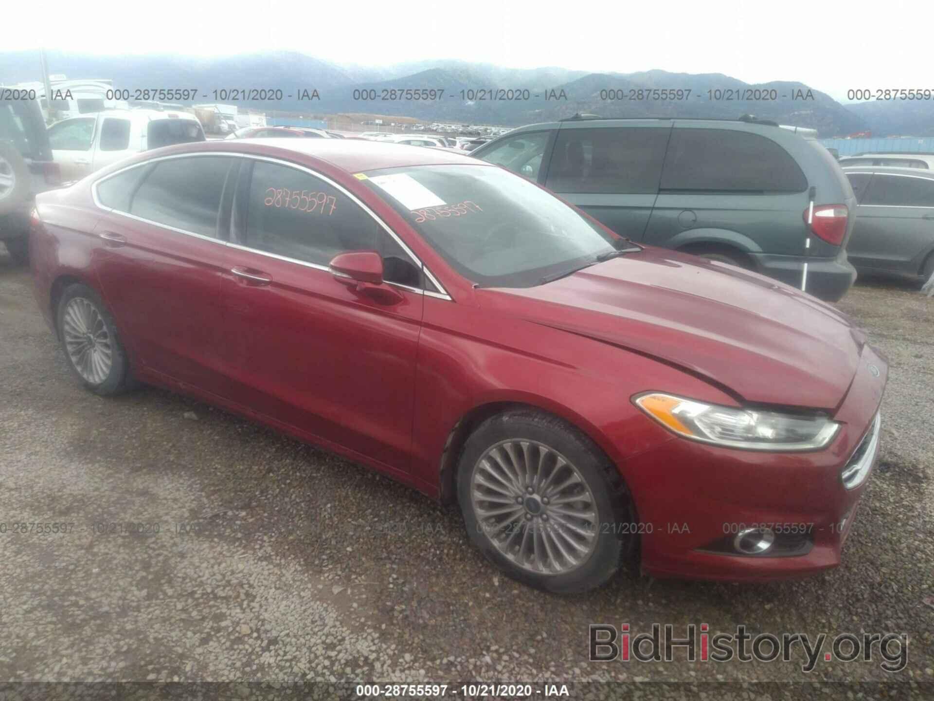 Photo 3FA6P0K94GR362009 - FORD FUSION 2016