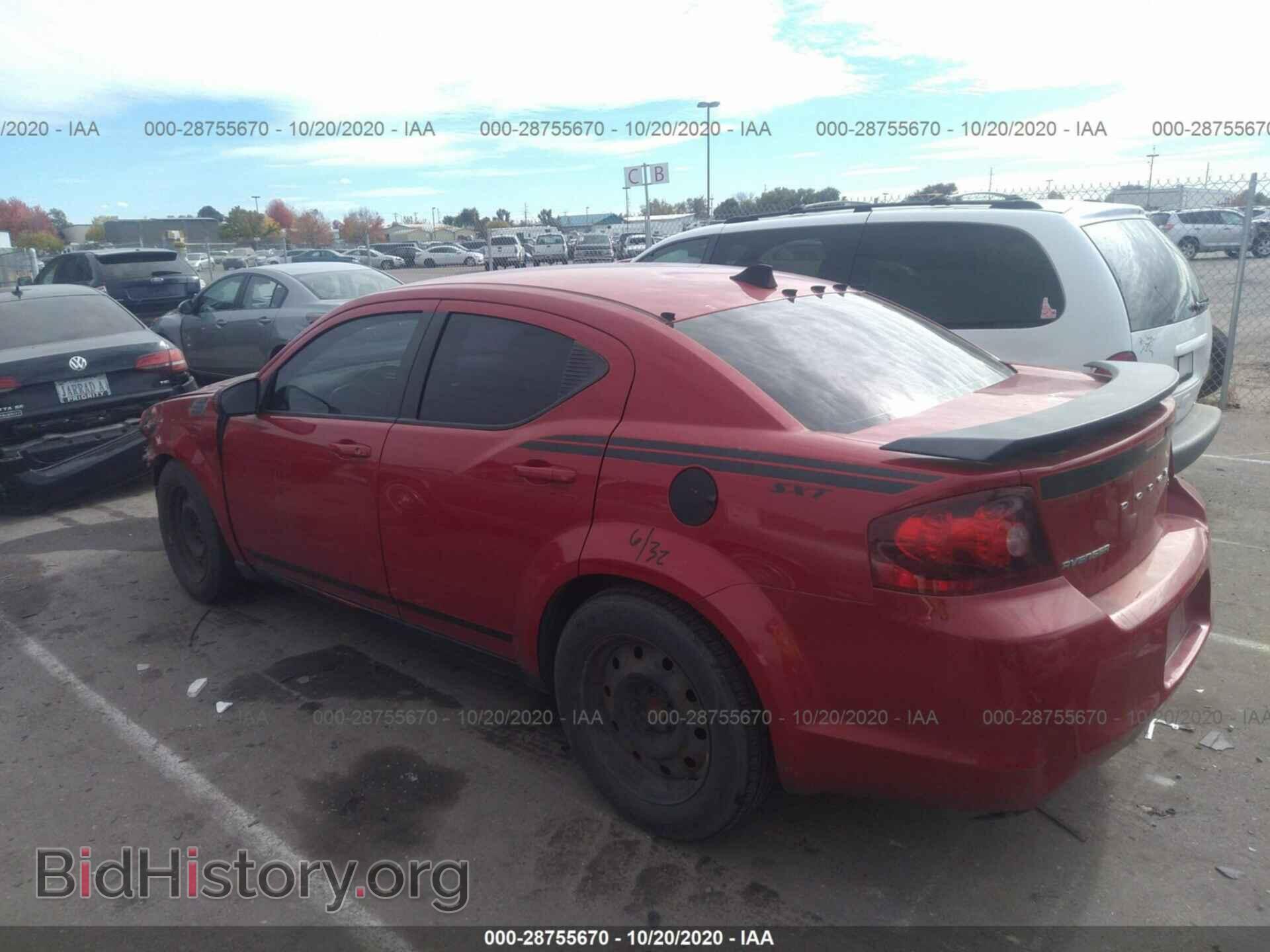 2014 DODGE AVENGER - VIN: 1C3CDZCB3EN181788 - Фото 3
