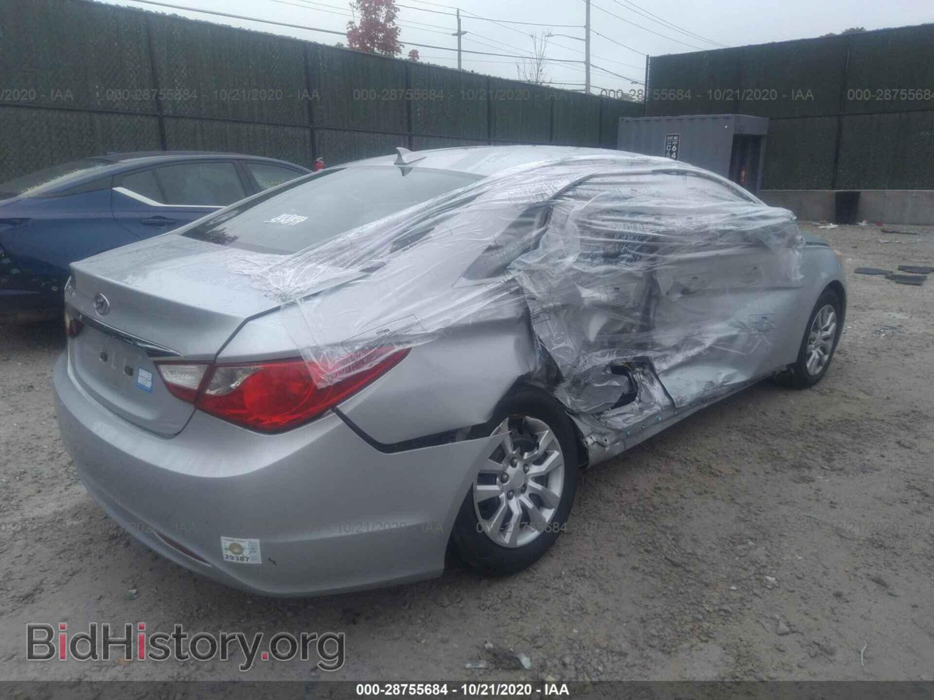 2012 HYUNDAI SONATA - VIN: 5NPEB4AC5CH321085 - Фото 4