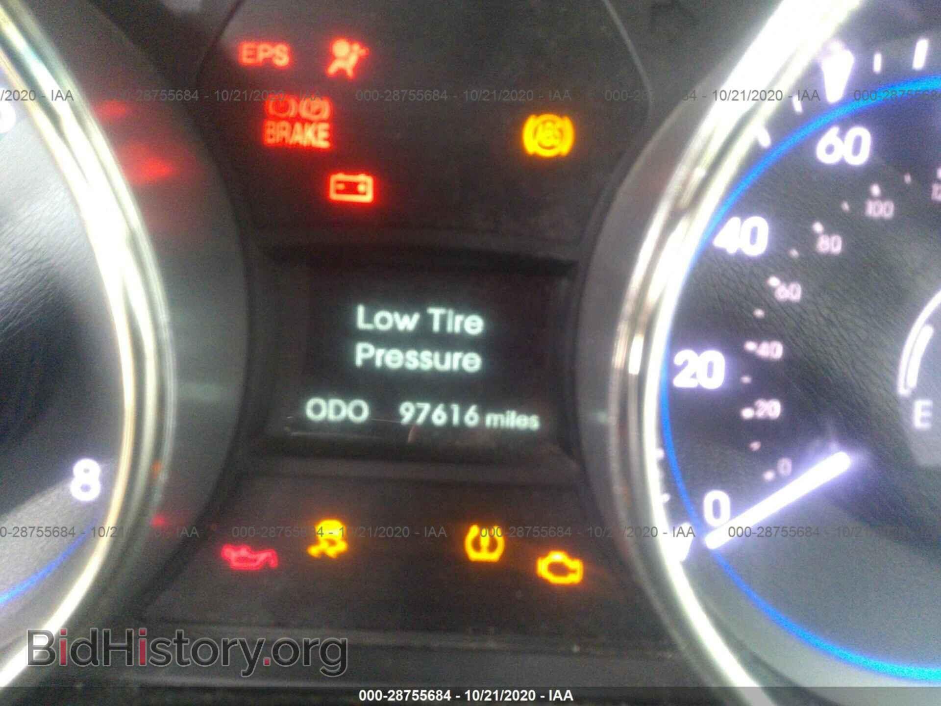 2012 HYUNDAI SONATA - VIN: 5NPEB4AC5CH321085 - Фото 7
