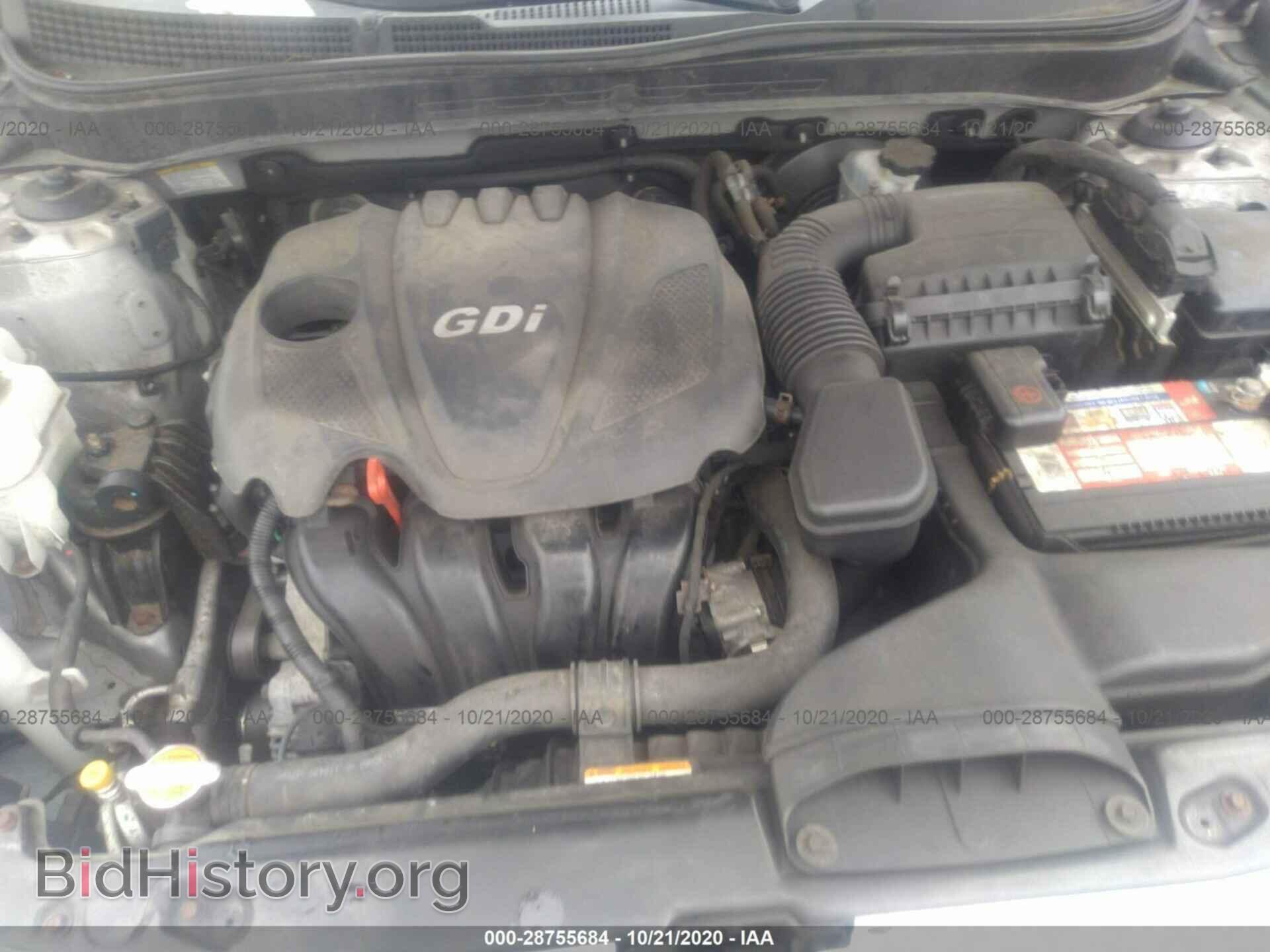 2012 HYUNDAI SONATA - VIN: 5NPEB4AC5CH321085 - Фото 10