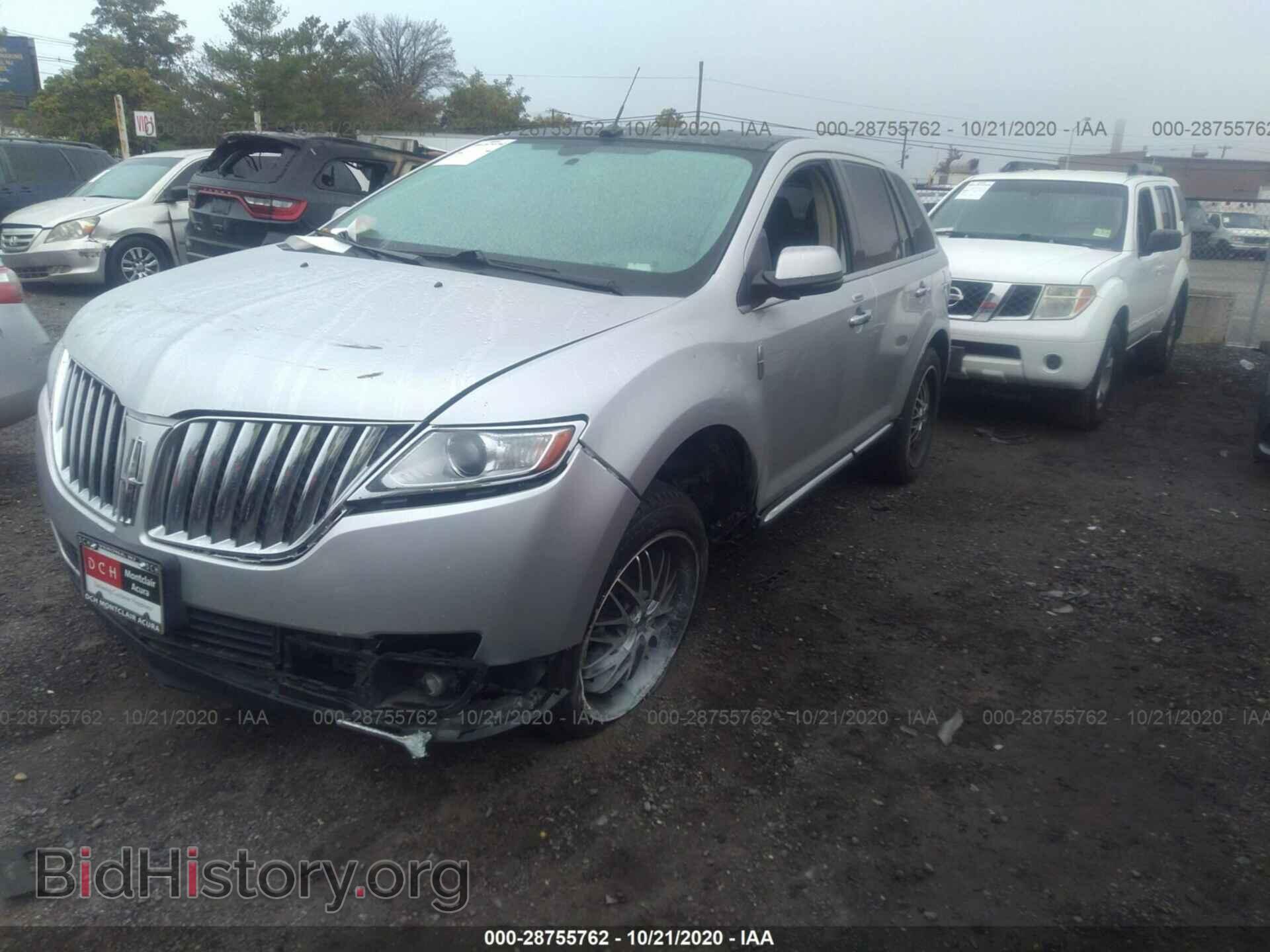 2013 LINCOLN MKX - VIN: 2LMDJ6JK9DBL17216 - Фото 2