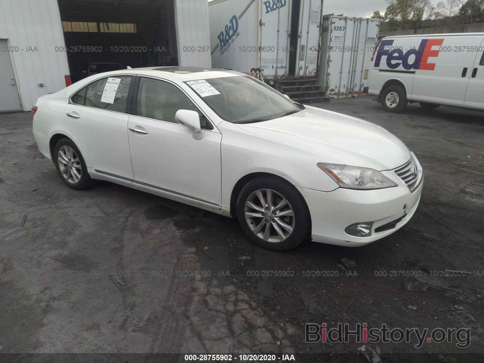 Photo JTHBK1EG5A2384859 - LEXUS ES 350 2010