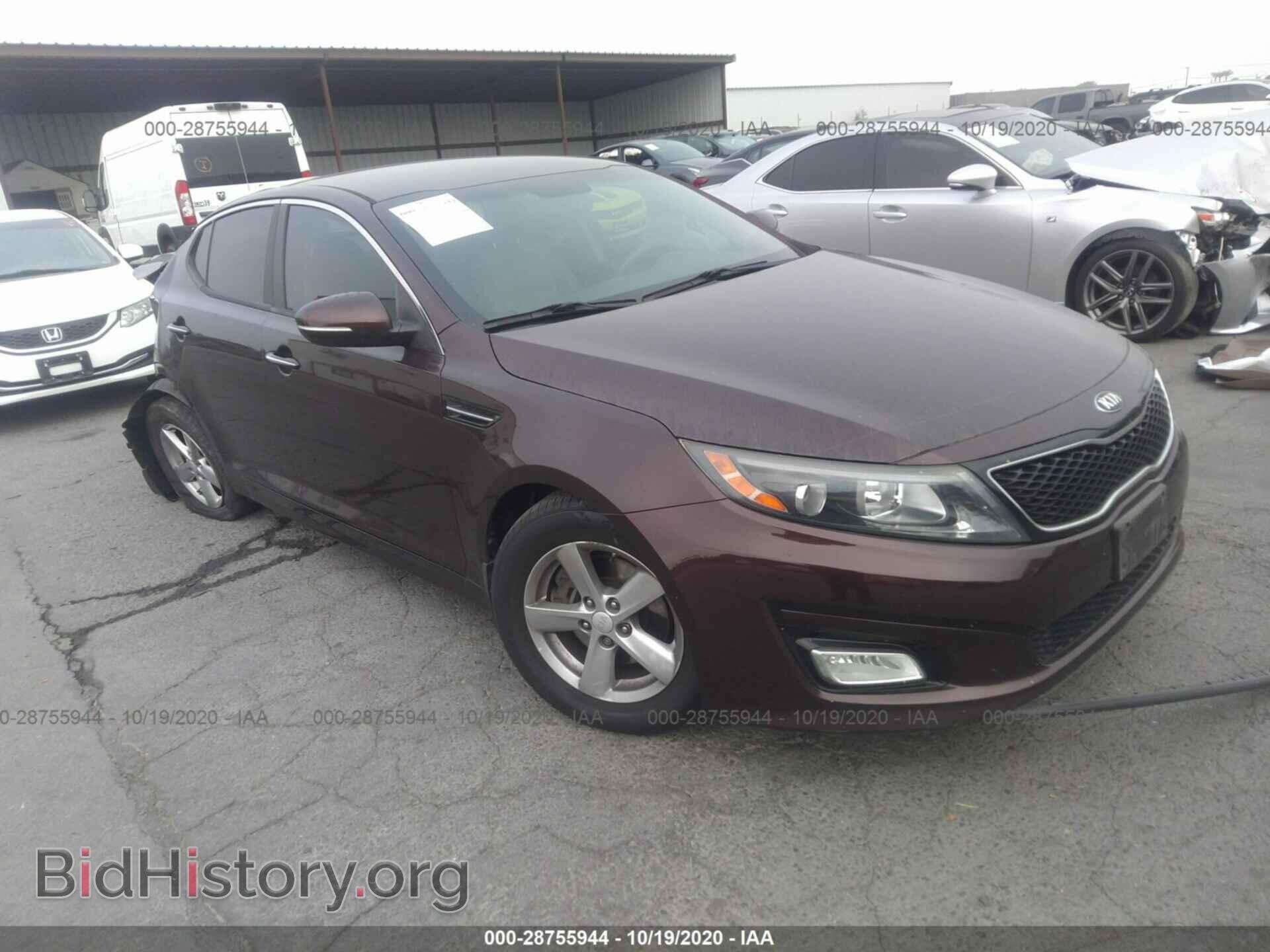 Photo 5XXGM4A79EG339545 - KIA OPTIMA 2014