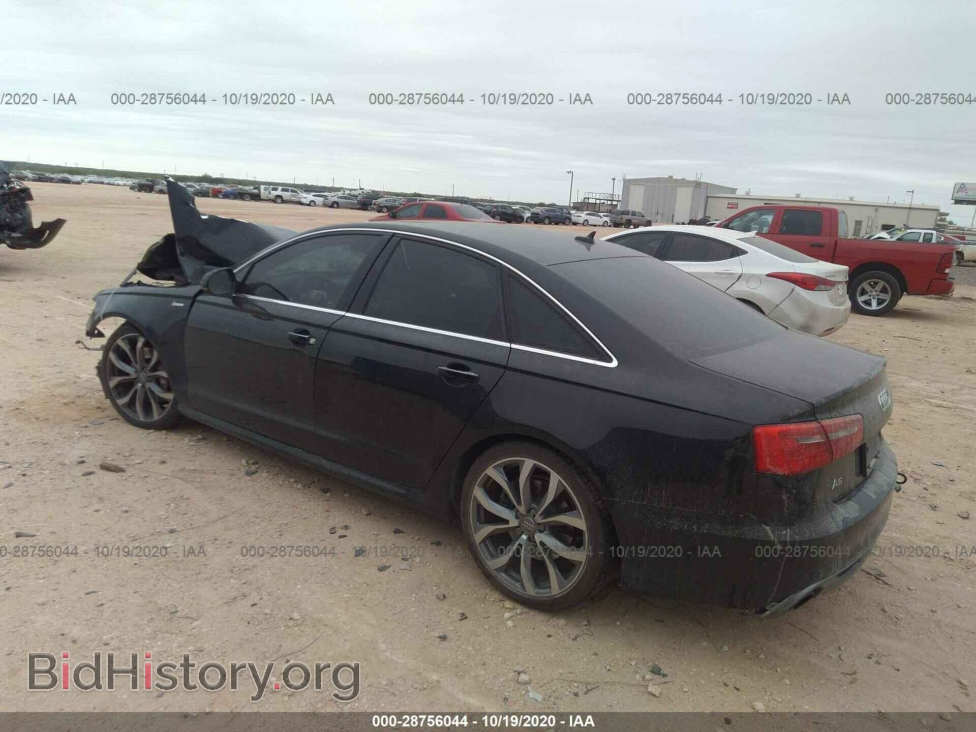 2013 AUDI A6 - VIN: WAUHGAFC6DN016098 - Фото 3