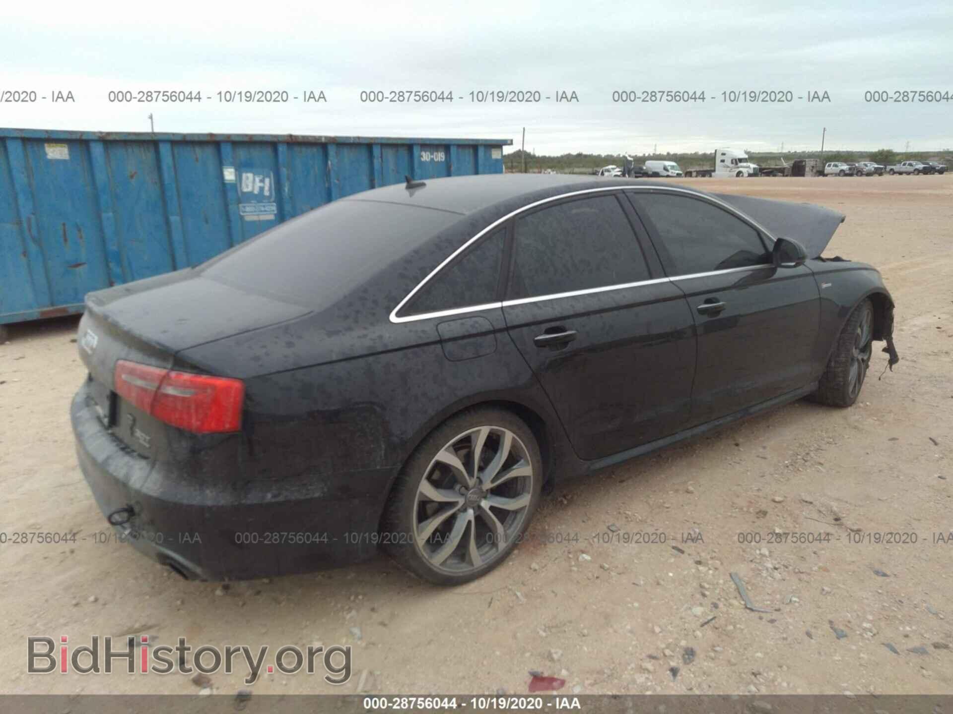2013 AUDI A6 - VIN: WAUHGAFC6DN016098 - Фото 4