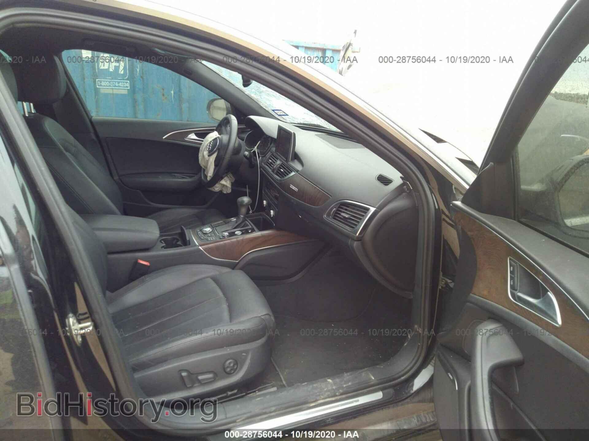 2013 AUDI A6 - VIN: WAUHGAFC6DN016098 - Фото 5
