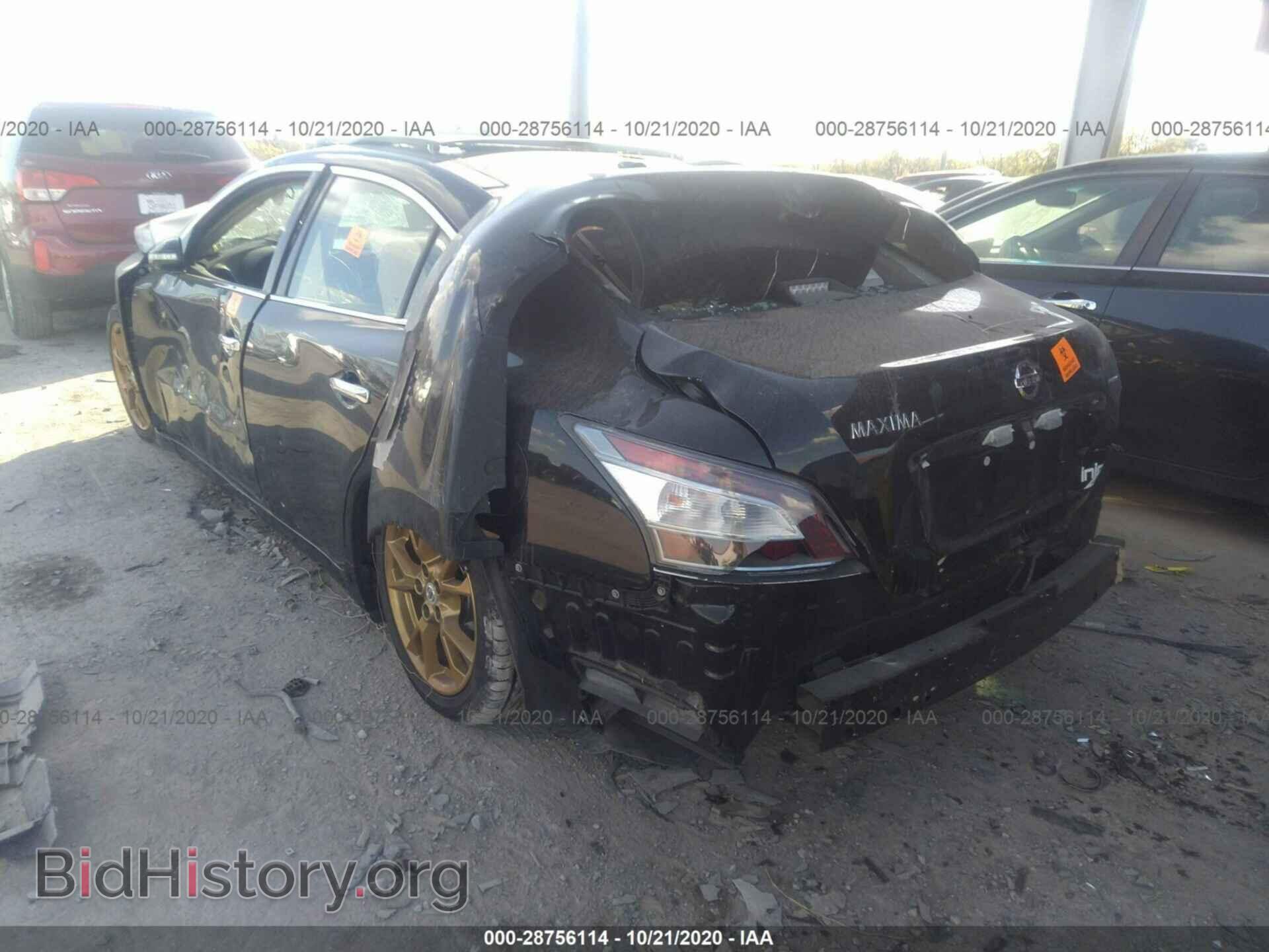 2012 NISSAN MAXIMA - VIN: 1N4AA5AP2CC832006 - Фото 3