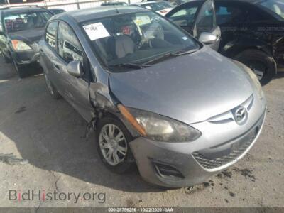 2012 Mazda MAZDA2 Sport, gray — VIN JM1DE1KY0C0135544, IAAI