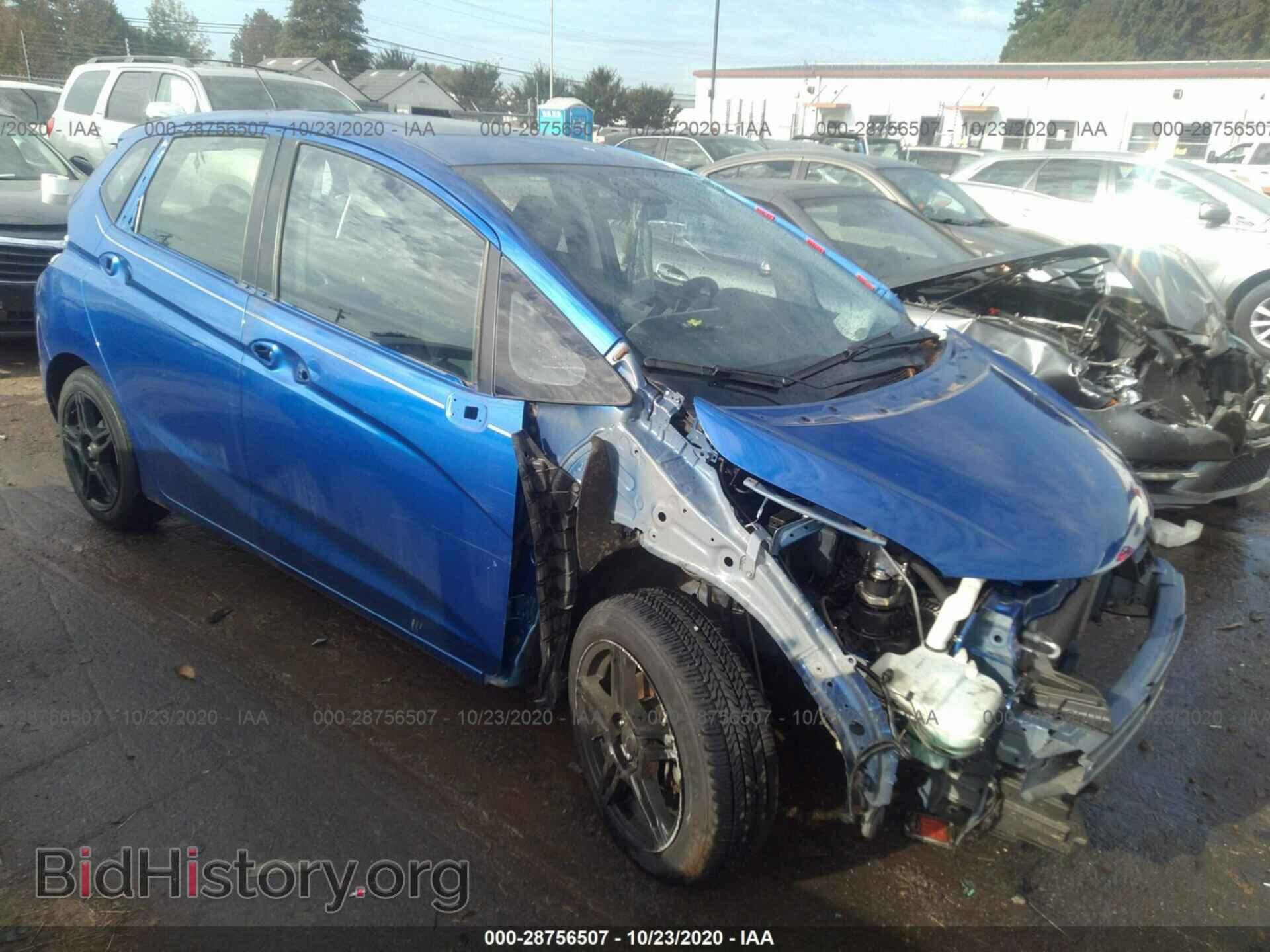 Фотография JHMGK5H78GX031195 - HONDA FIT 2016