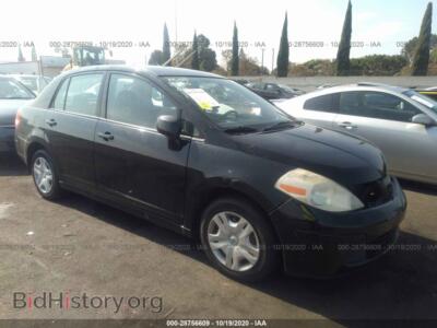 2010 Nissan VERSA 1.8 S, черный — VIN 3N1BC1AP4AL359554, IAAI