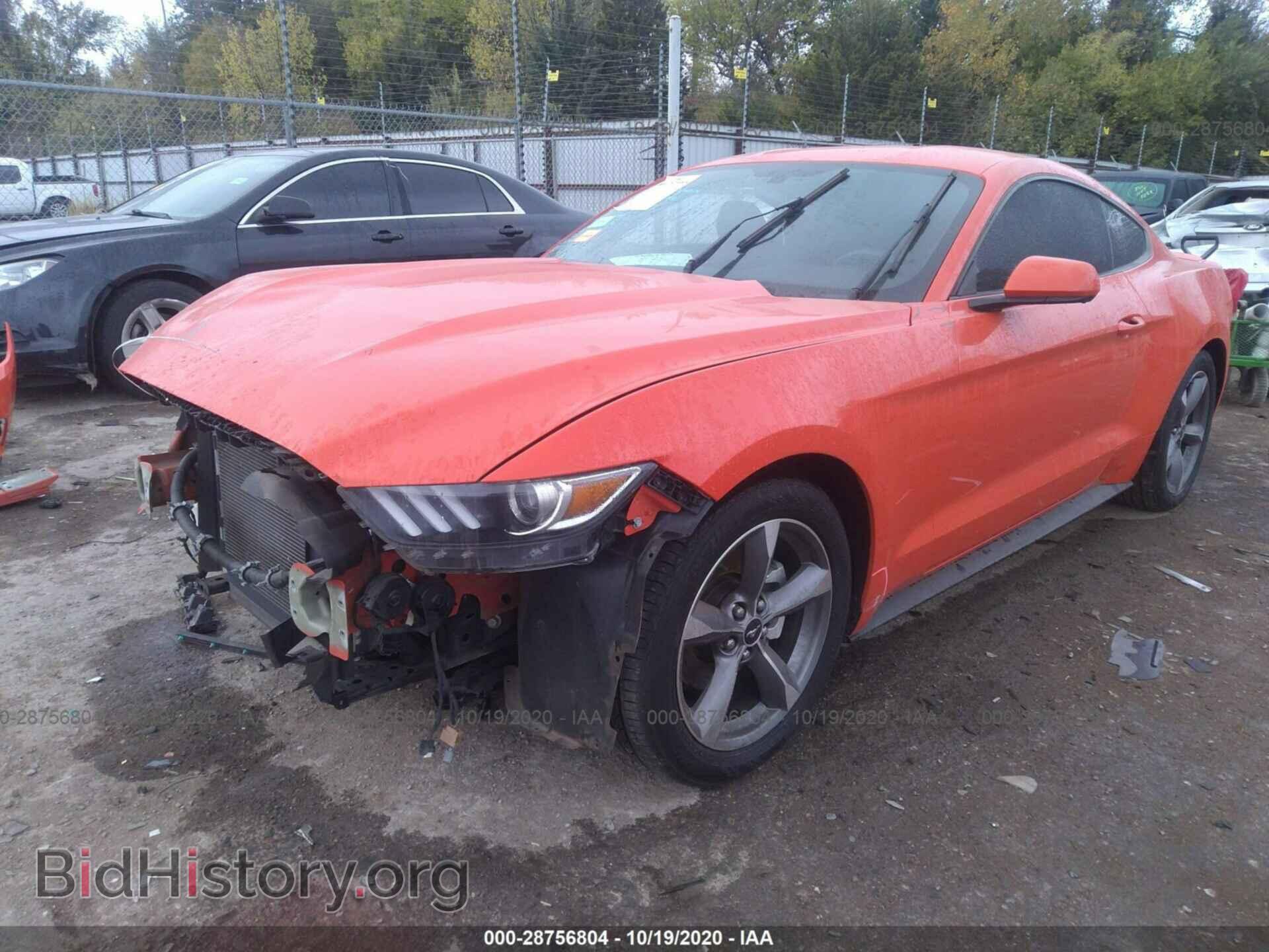 2016 FORD MUSTANG - VIN: 1FA6P8AM9G5317543 - Фото 2