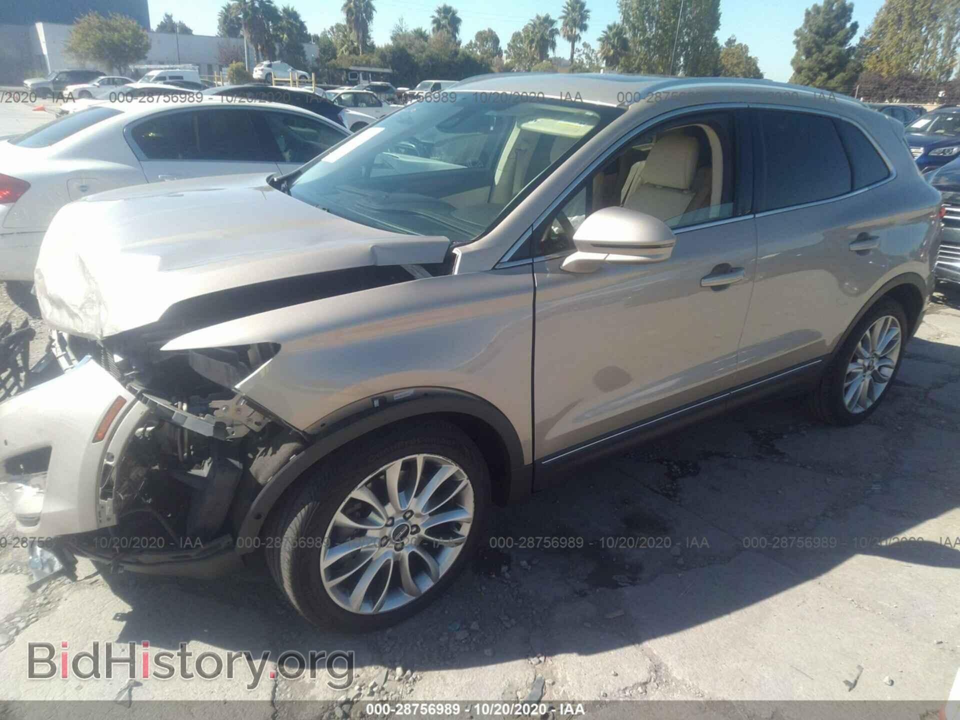 2015 LINCOLN MKC - VIN: 5LMCJ1A97FUJ47519 - Фото 2