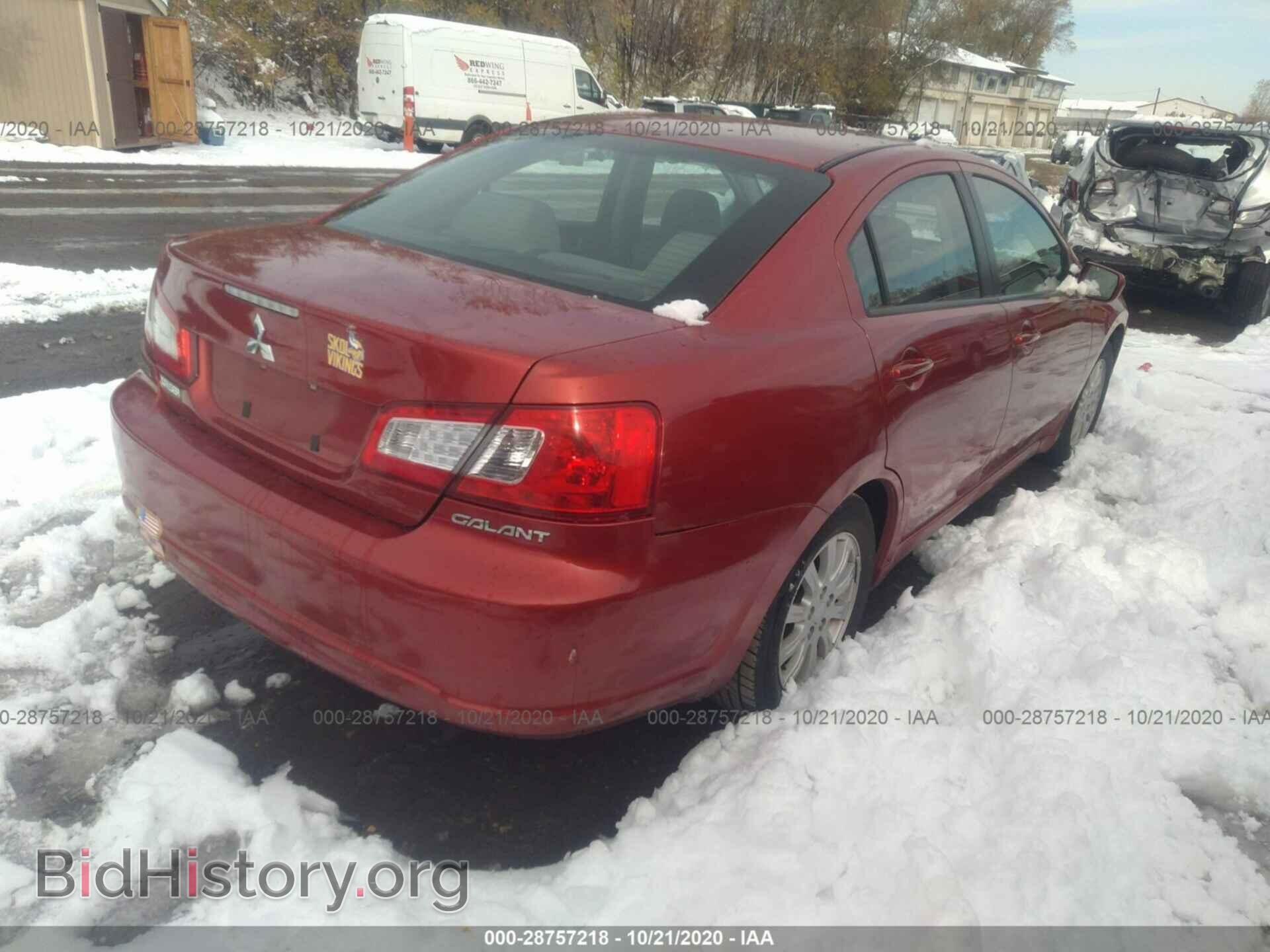 2011 MITSUBISHI GALANT - VIN: 4A32B2FF9BE020552 - Фото 4