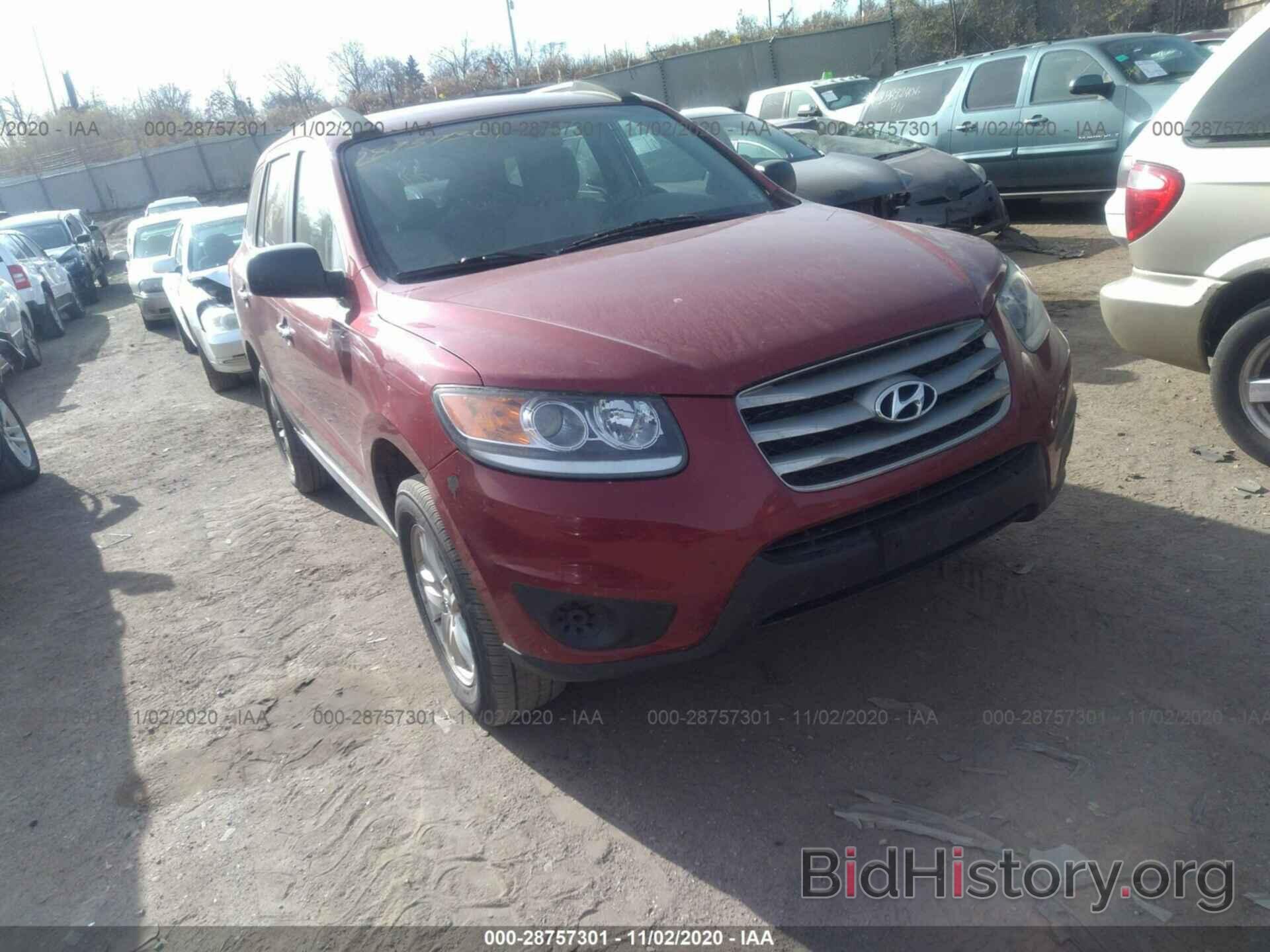 Photo 5XYZGDAB5CG117162 - HYUNDAI SANTA FE 2012