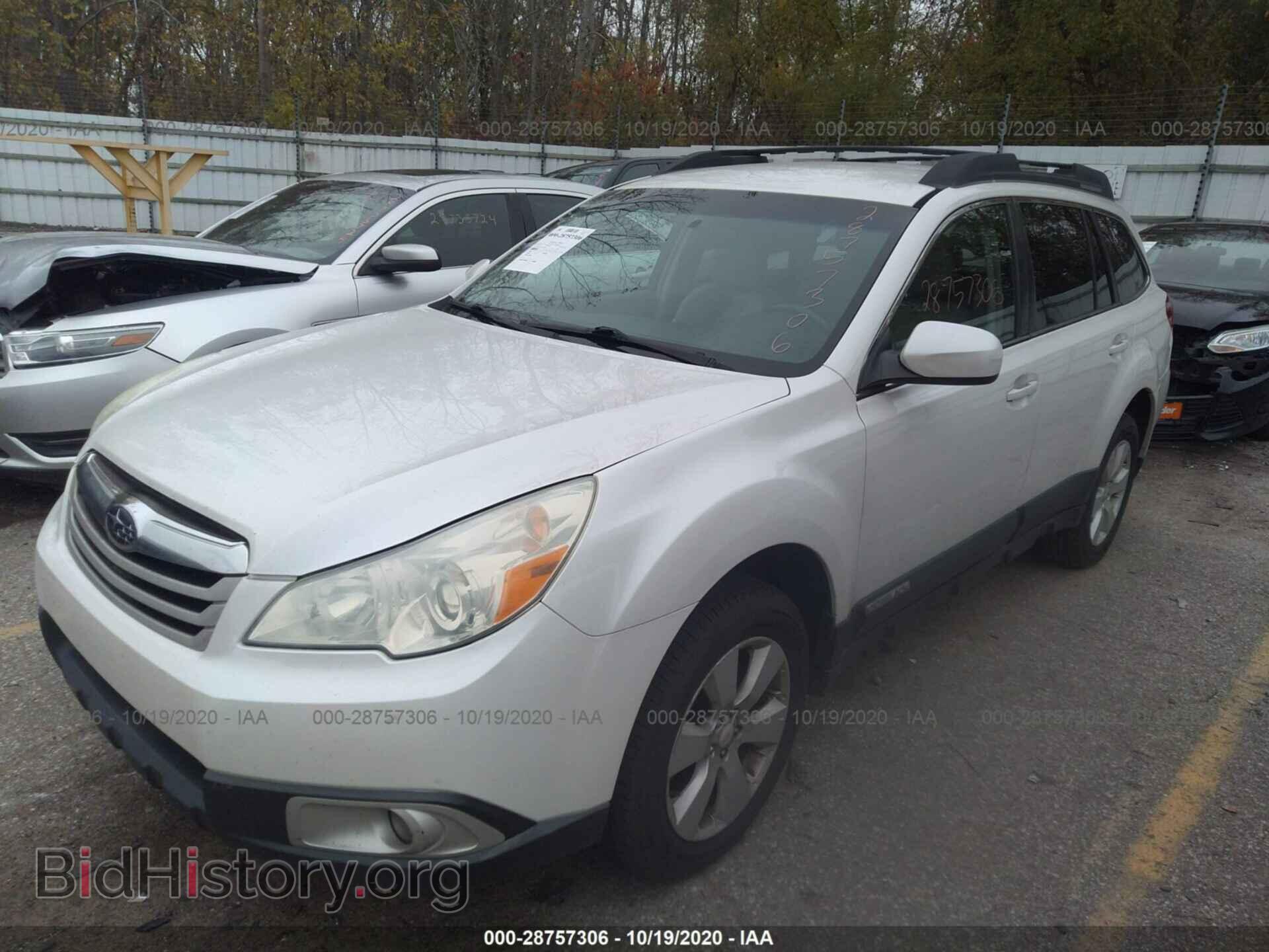 2010 SUBARU OUTBACK - VIN: 4S4BRBCC6A3357873 - Фото 2