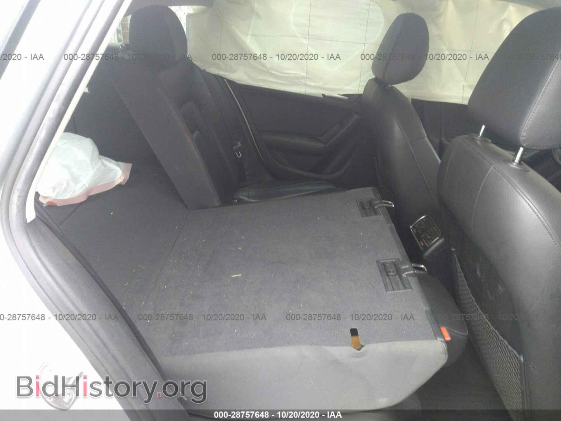 2012 AUDI A4 - VIN: WAUWFAFL4CA006928 - Фото 8
