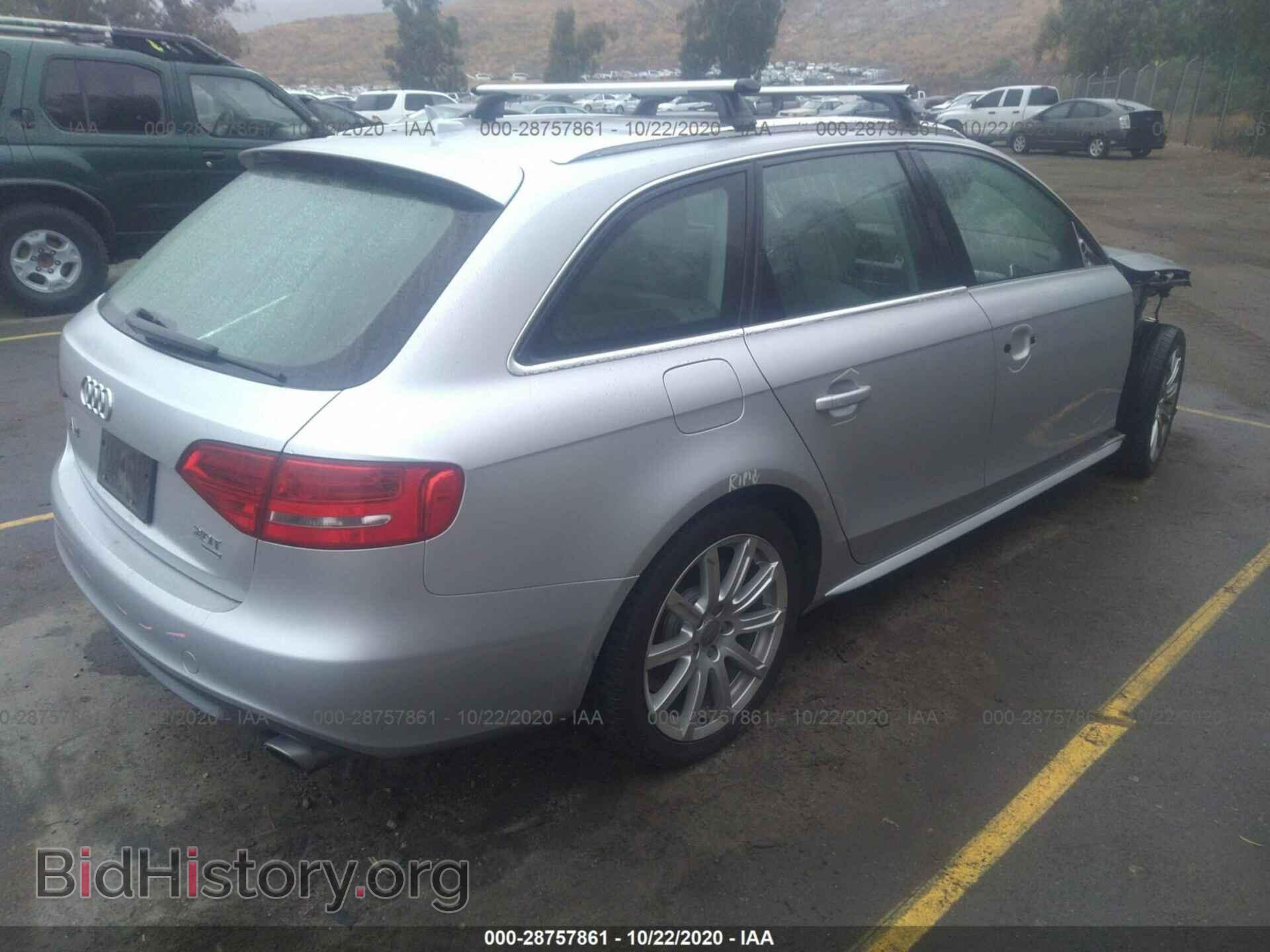 2012 AUDI A4 - VIN: WAUWFAFL2CA080025 - Фото 4