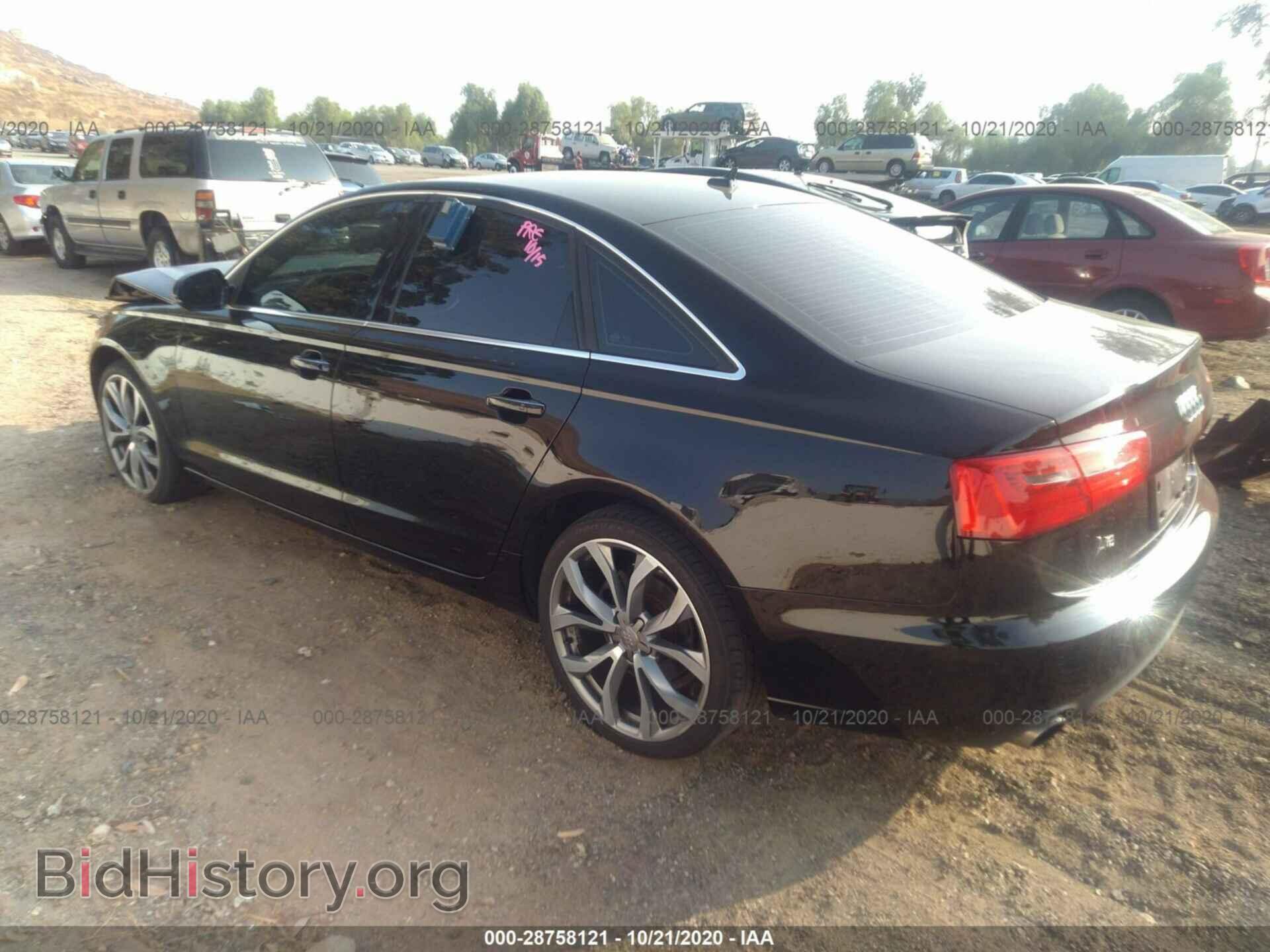 2013 AUDI A6 - VIN: WAUGFAFC8DN158113 - Фото 3