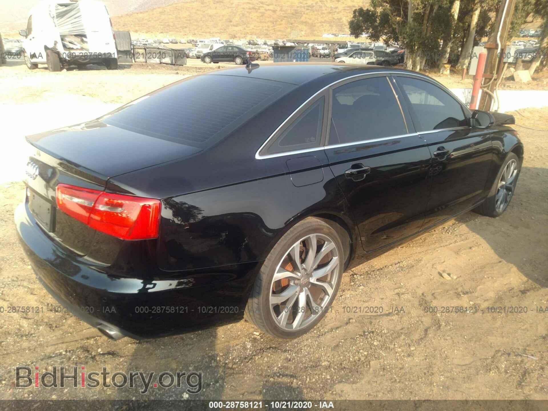 2013 AUDI A6 - VIN: WAUGFAFC8DN158113 - Фото 4