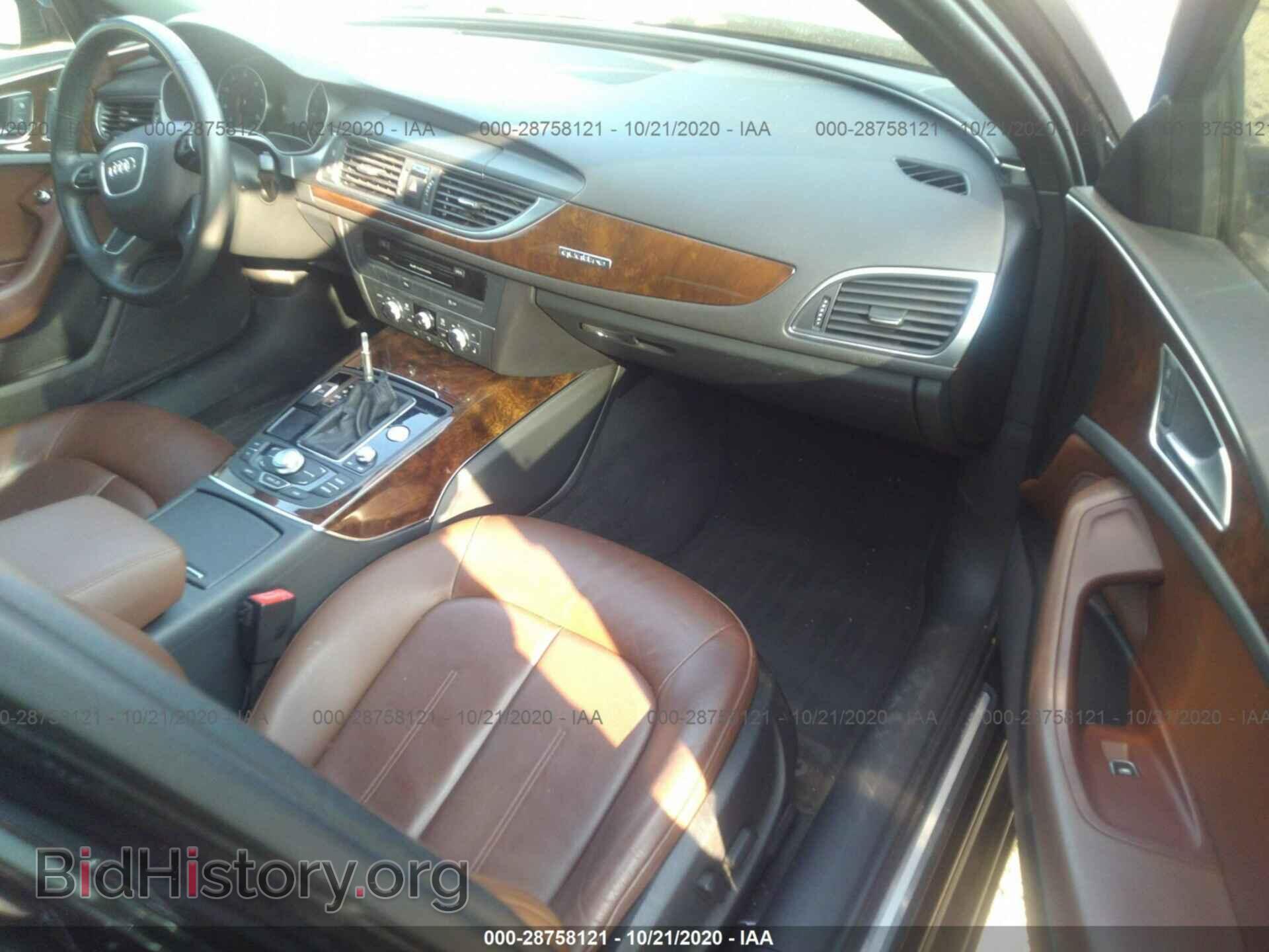 2013 AUDI A6 - VIN: WAUGFAFC8DN158113 - Фото 5