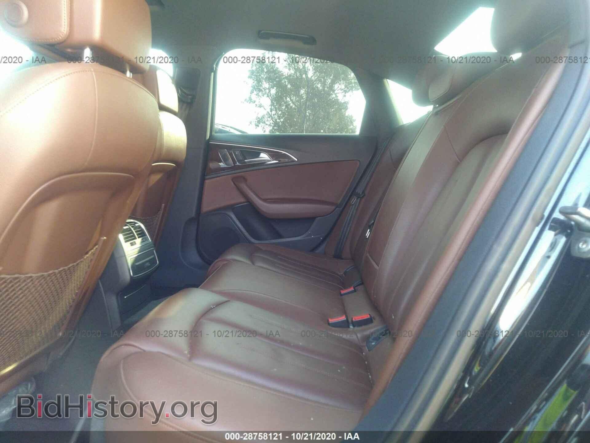 2013 AUDI A6 - VIN: WAUGFAFC8DN158113 - Фото 8