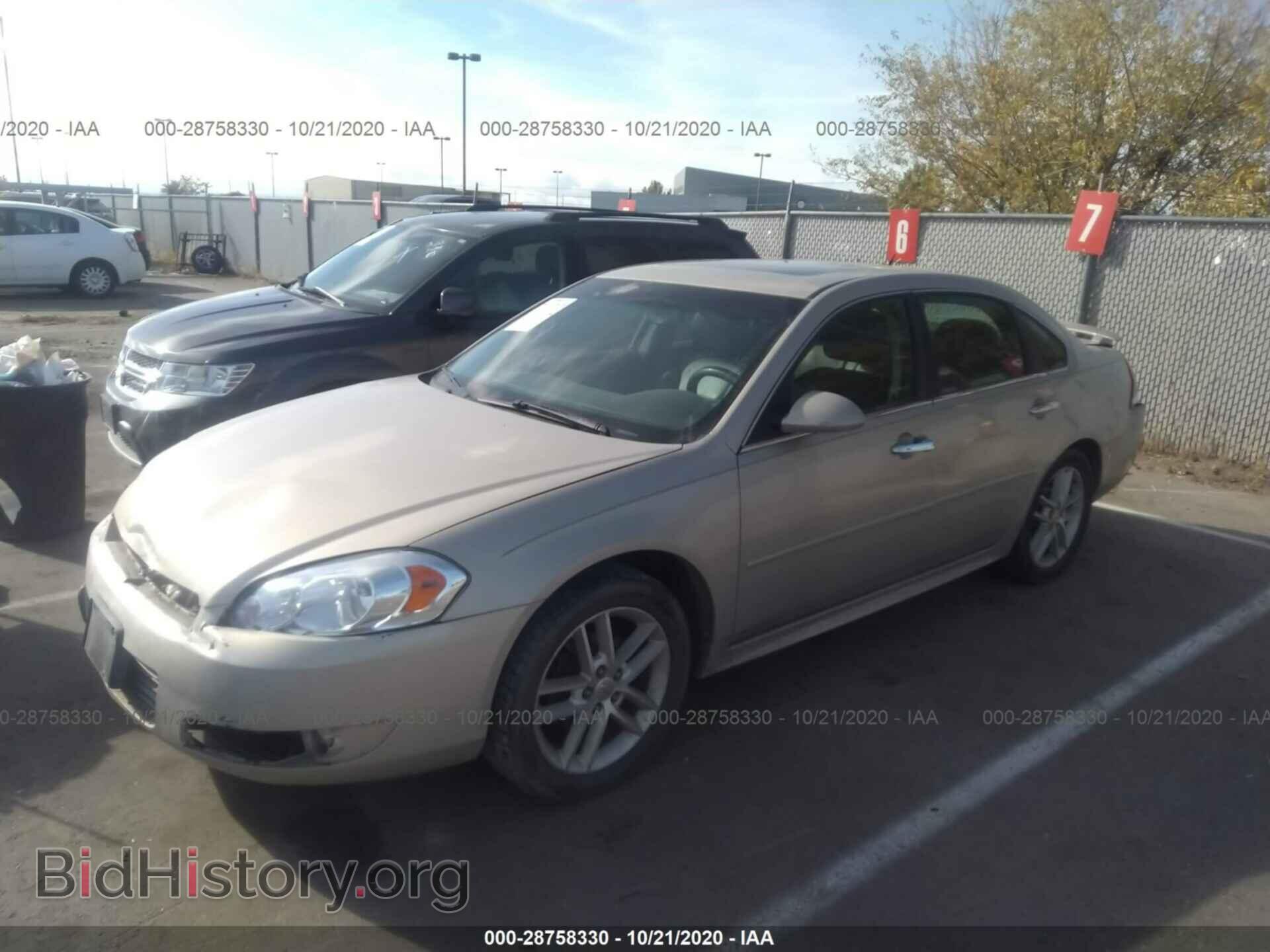 2012 CHEVROLET IMPALA - VIN: 2G1WC5E30C1100988 - Фото 2