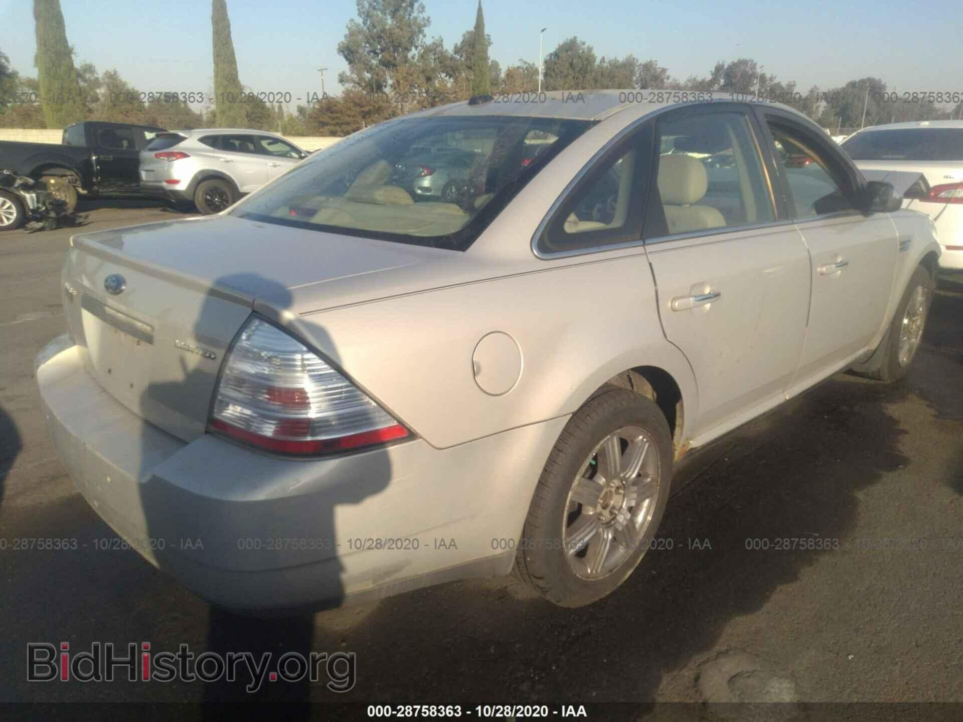 2009 FORD TAURUS - VIN: 1FAHP25W69G100802 - Фото 4